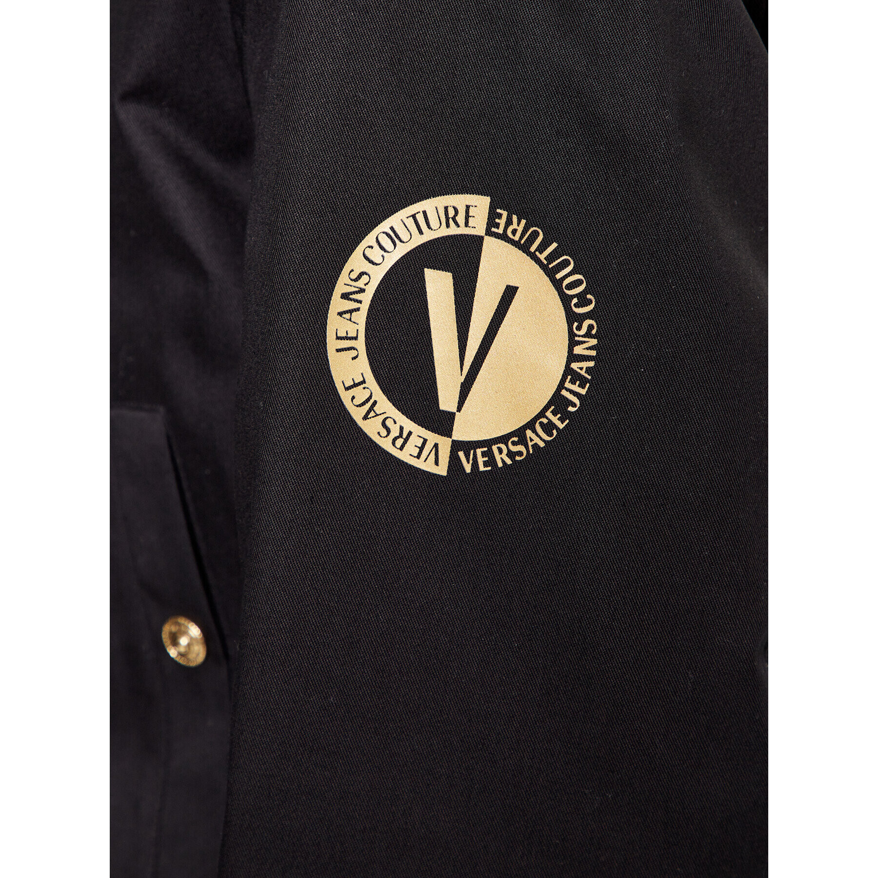 Versace Jeans Couture Яке бомбър 75GAS415 Черен Regular Fit - Pepit.bg