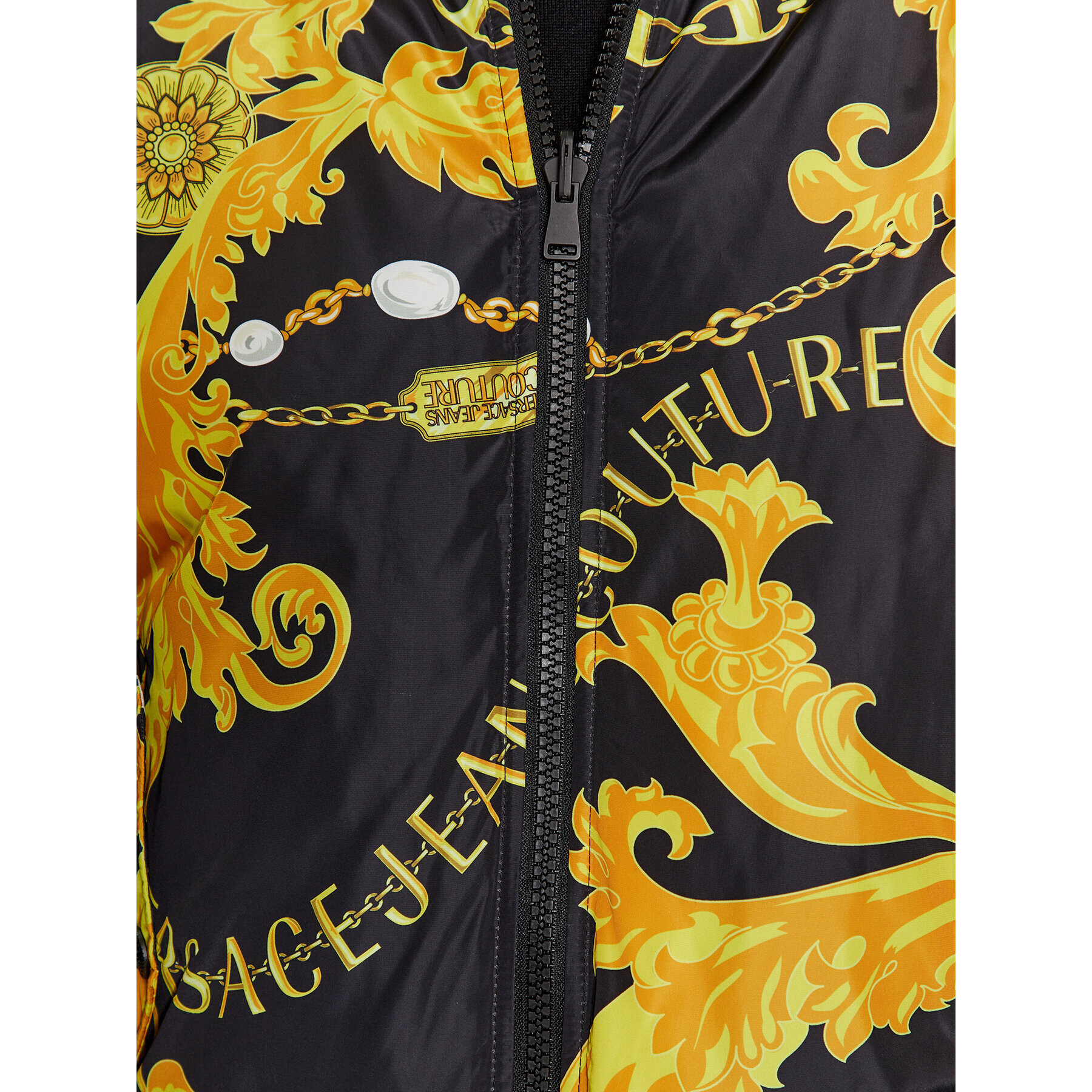 Versace Jeans Couture Яке бомбър 75GASD04 Черен Regular Fit - Pepit.bg