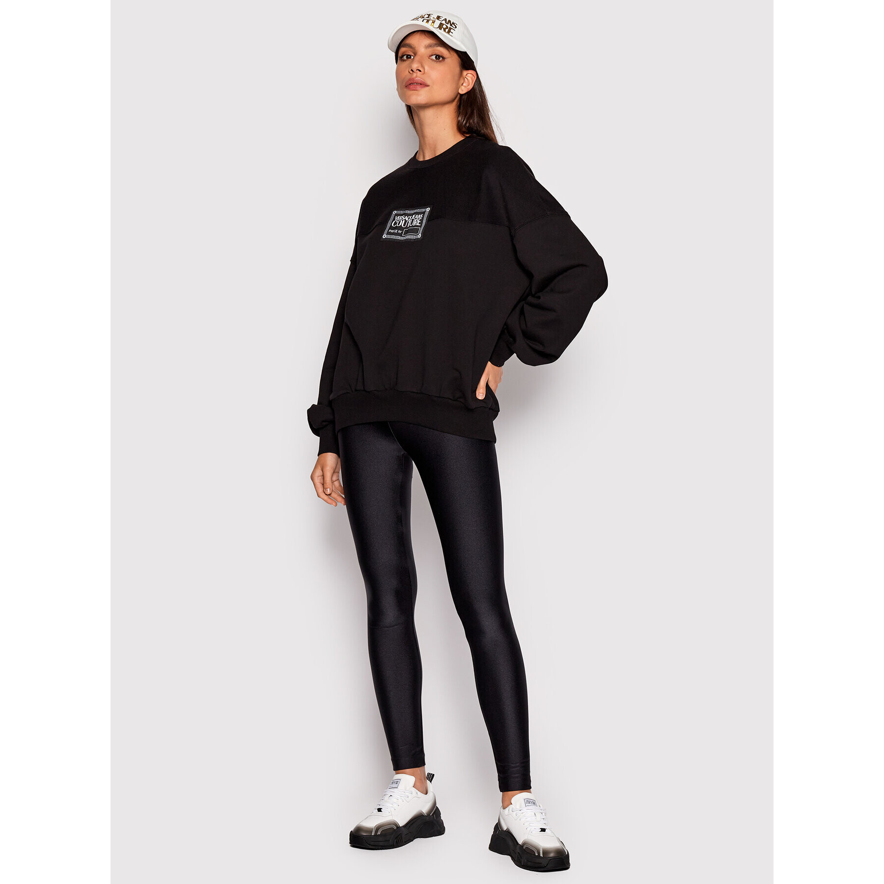Versace Jeans Couture Клин 73HAC101 Черен Slim Fit - Pepit.bg