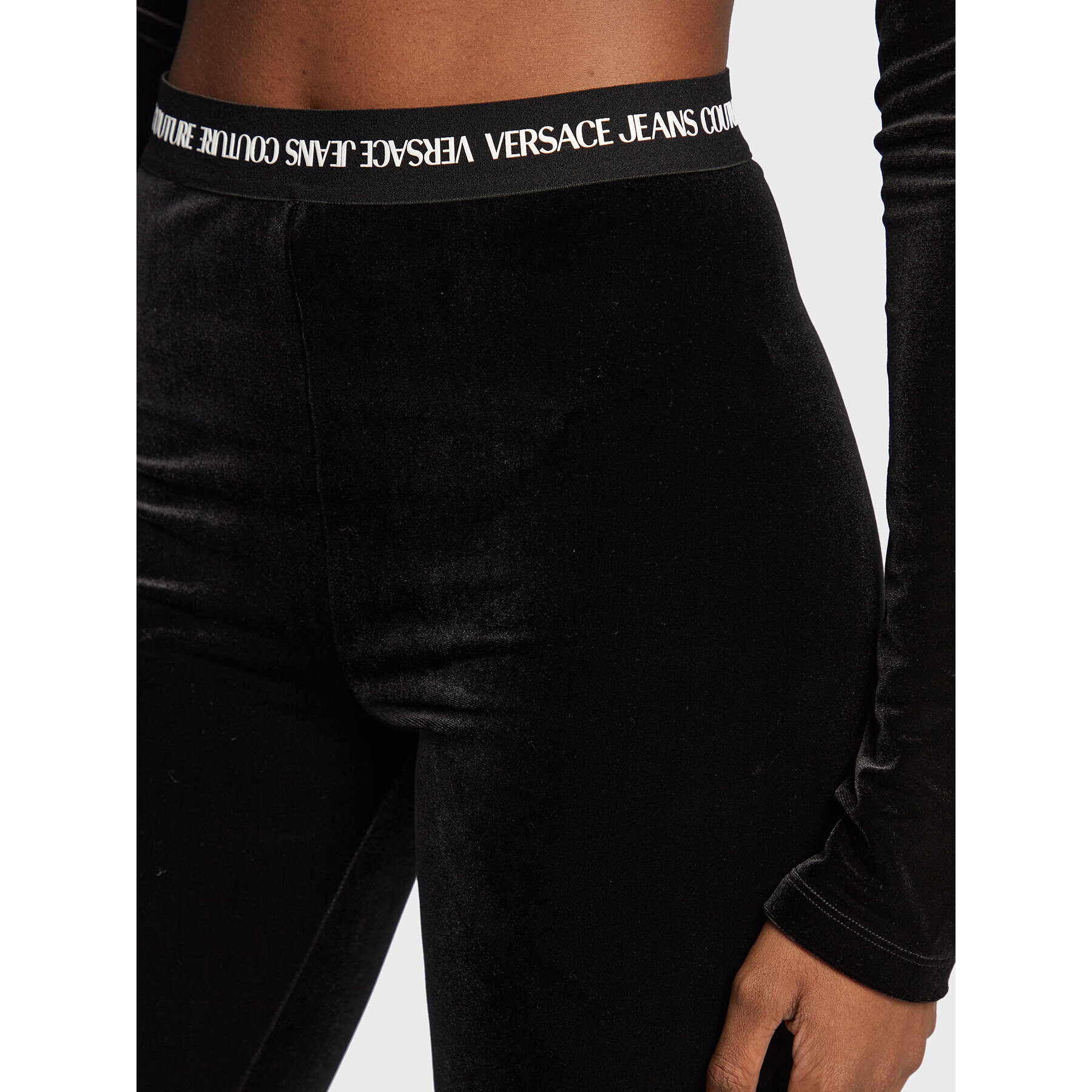 Versace Jeans Couture Клин 73HAC101 Черен Slim Fit - Pepit.bg