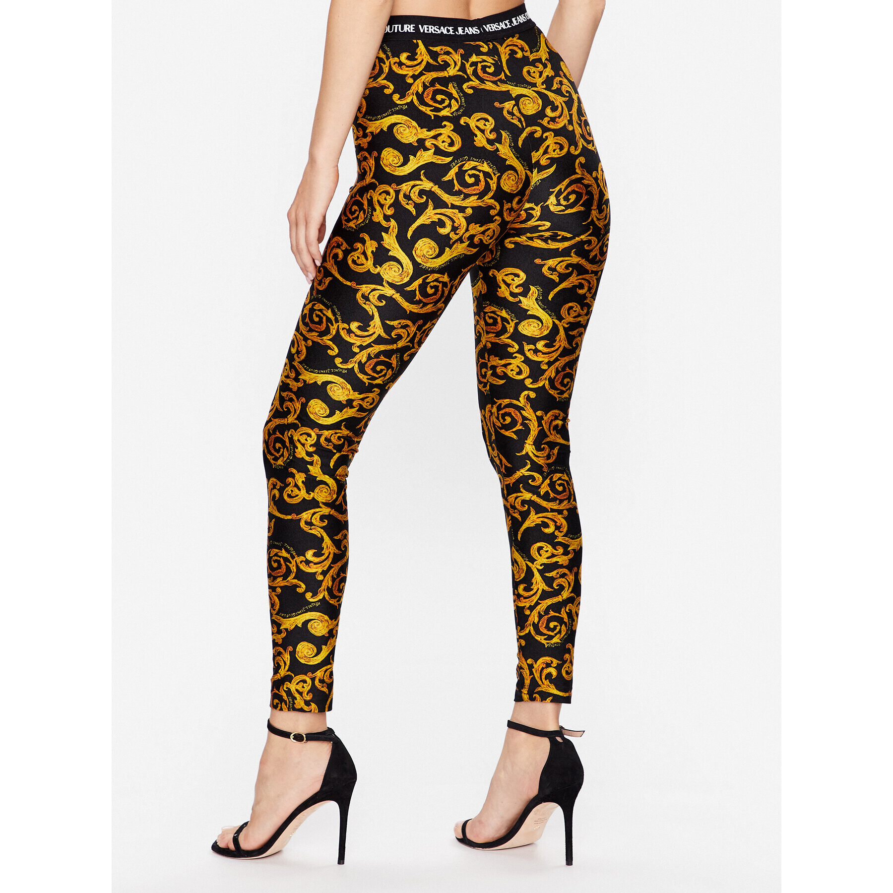 Versace Jeans Couture Клин 74HAC101 Черен Regular Fit - Pepit.bg