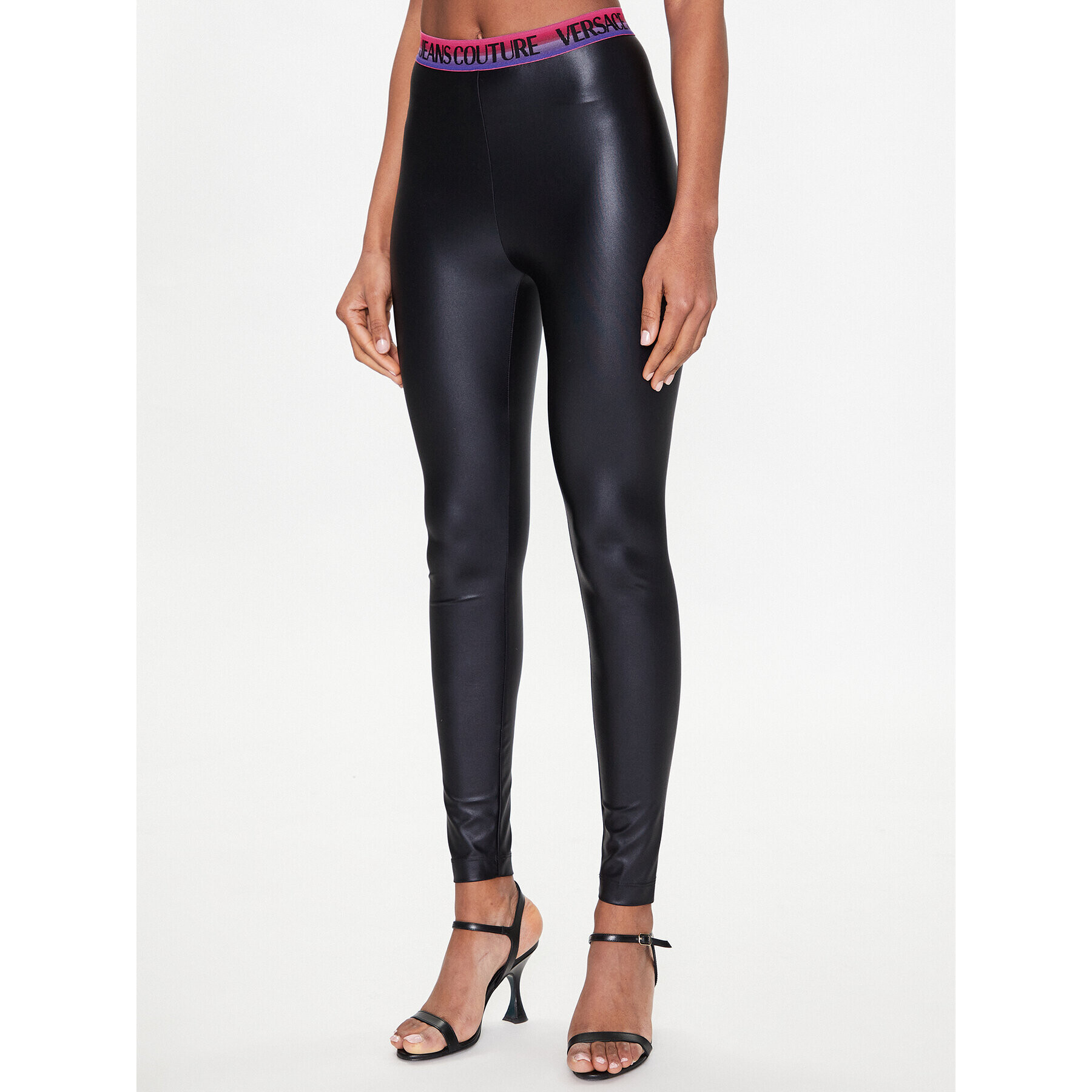 Versace Jeans Couture Клин 74HAC101 Черен Slim Fit - Pepit.bg