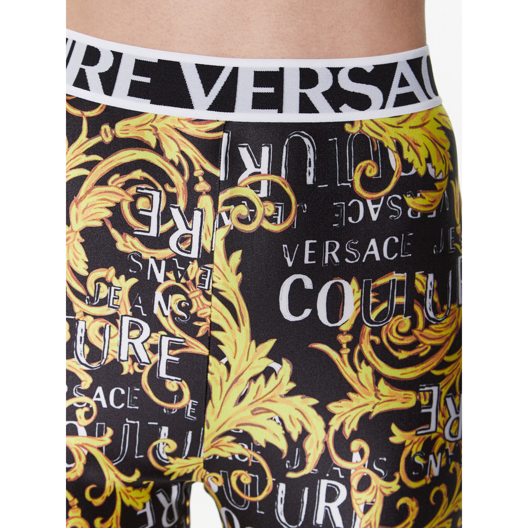 Versace Jeans Couture Клин 74HAC101 Черен Slim Fit - Pepit.bg