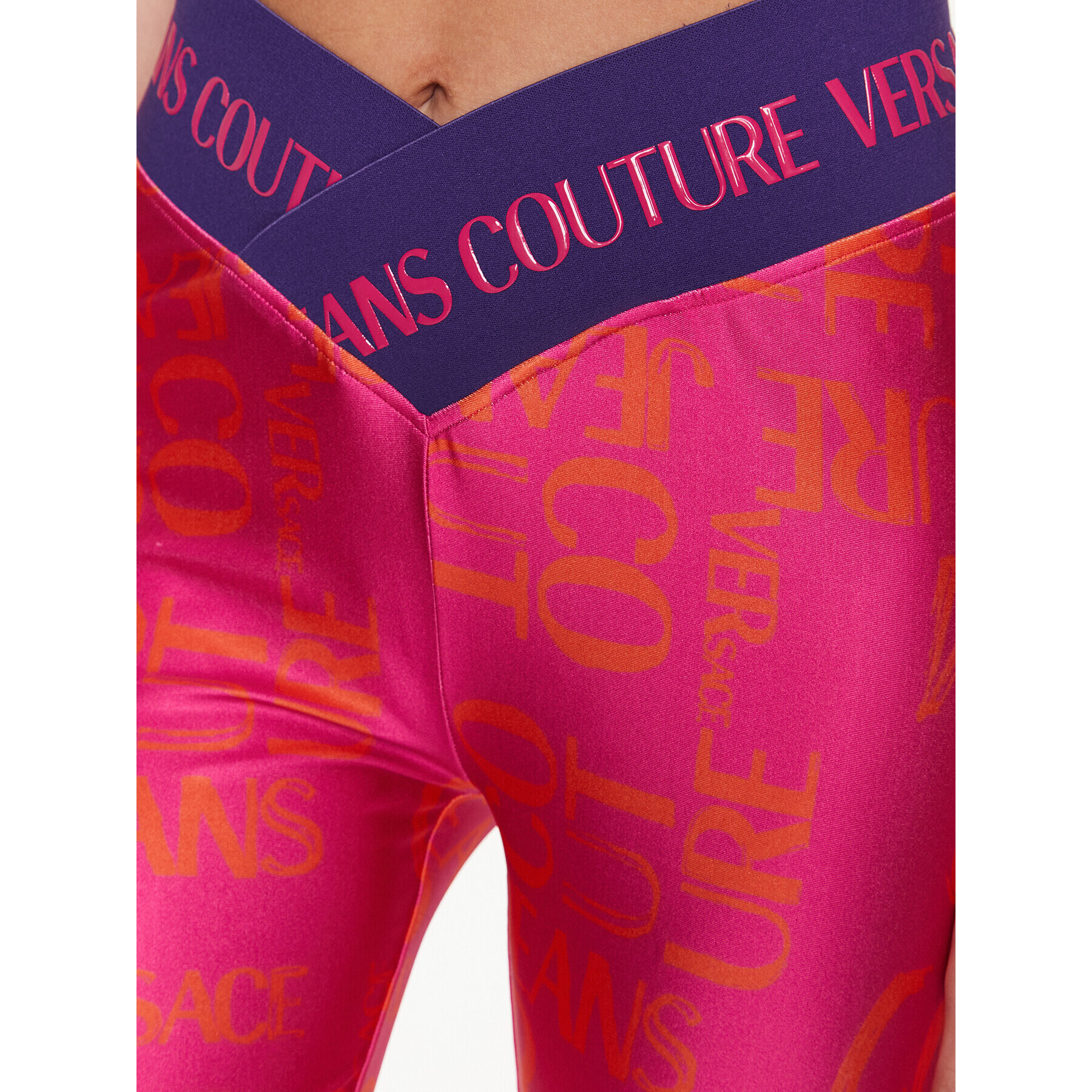 Versace Jeans Couture Клин 74HAC113 Розов Slim Fit - Pepit.bg