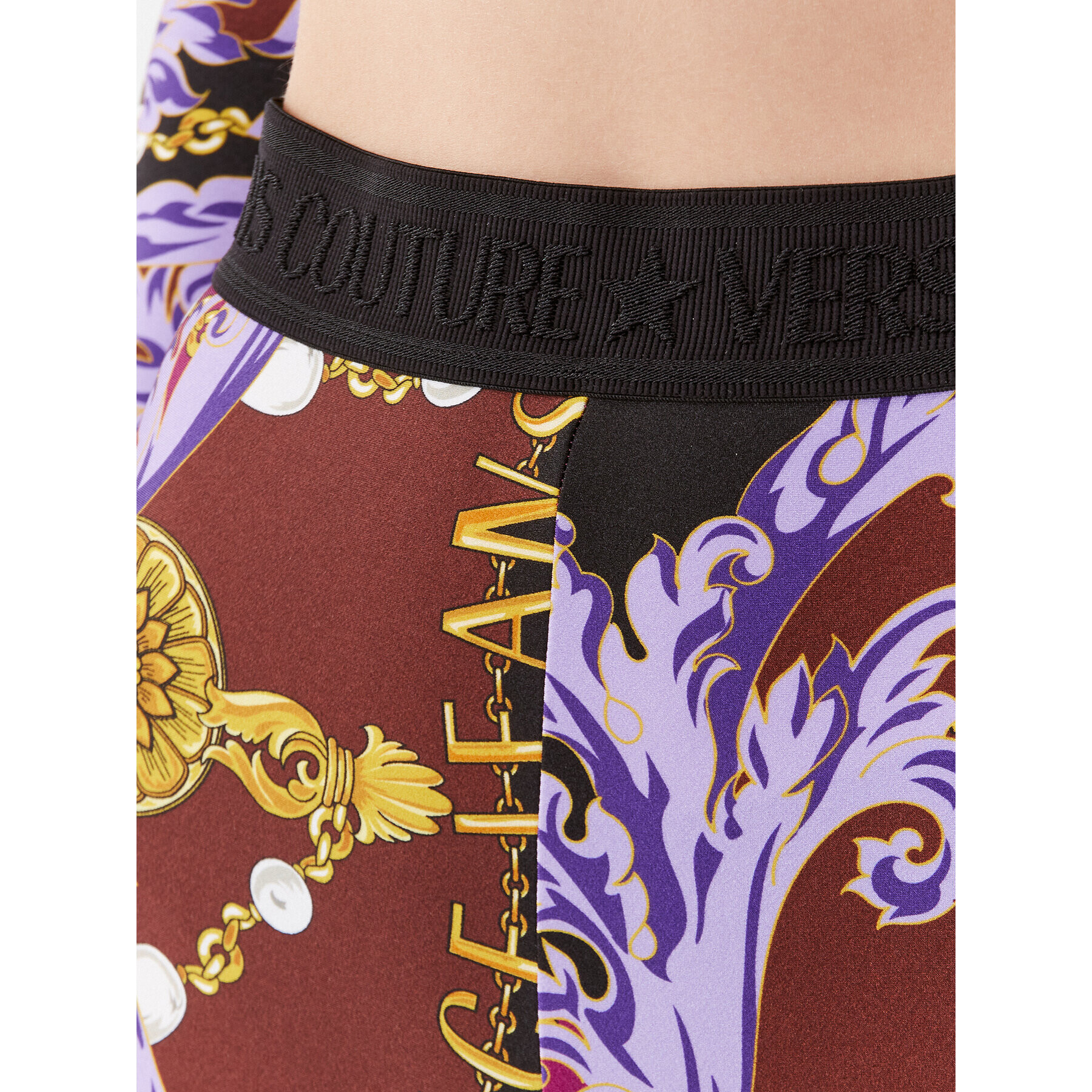 Versace Jeans Couture Клин 75HAC101 Виолетов Slim Fit - Pepit.bg