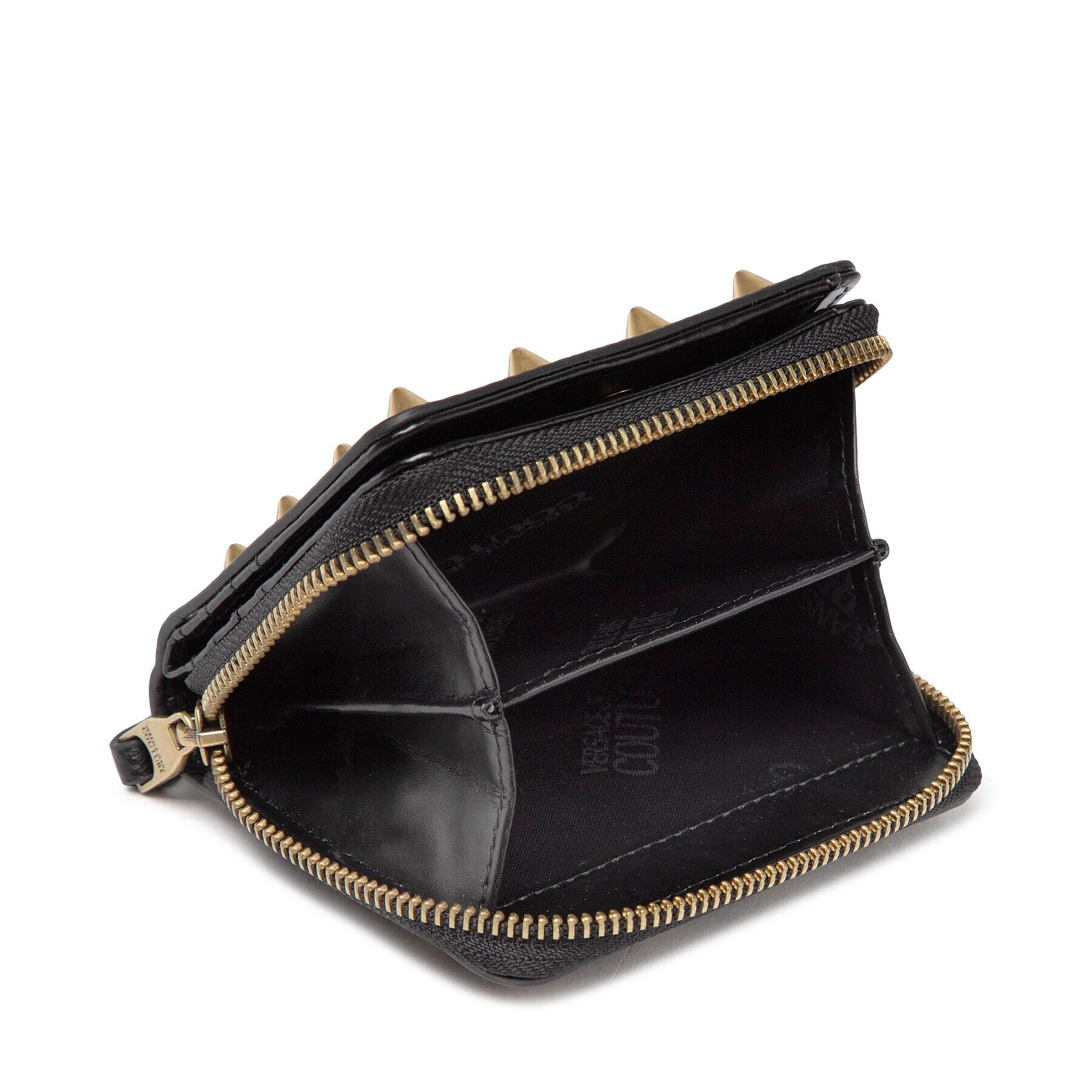 Versace Jeans Couture Малък дамски портфейл 73VA5PEA Черен - Pepit.bg