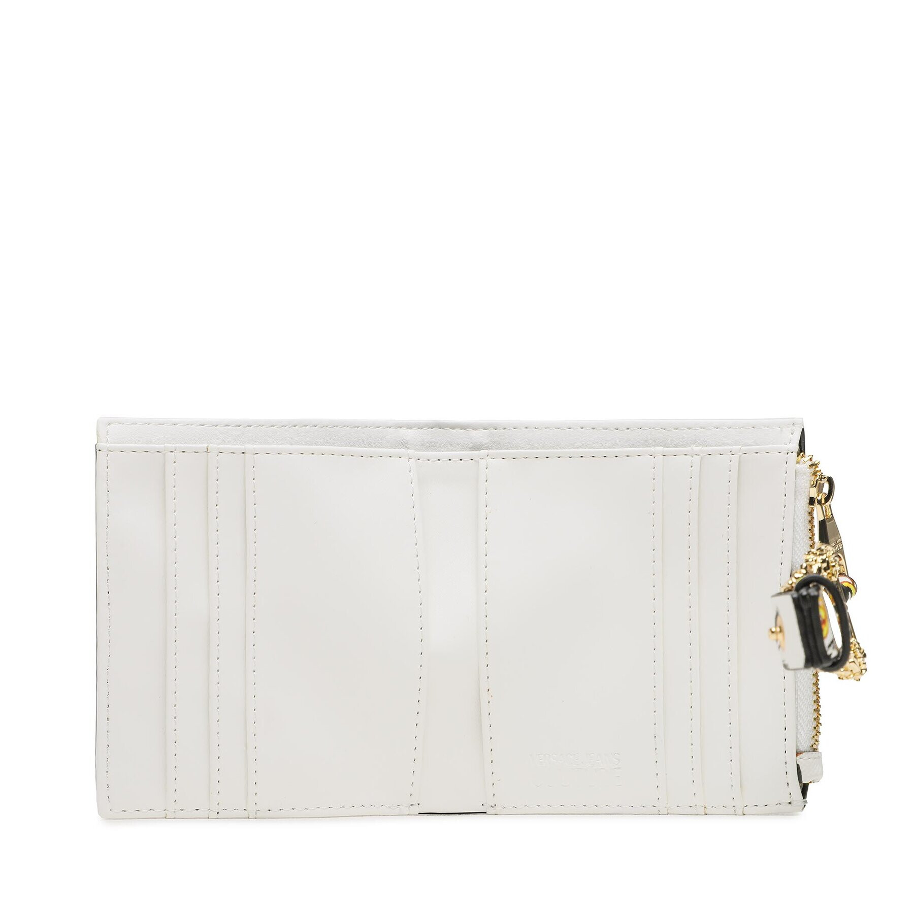 Versace Jeans Couture Малък дамски портфейл 74VA5PF2 Бял - Pepit.bg
