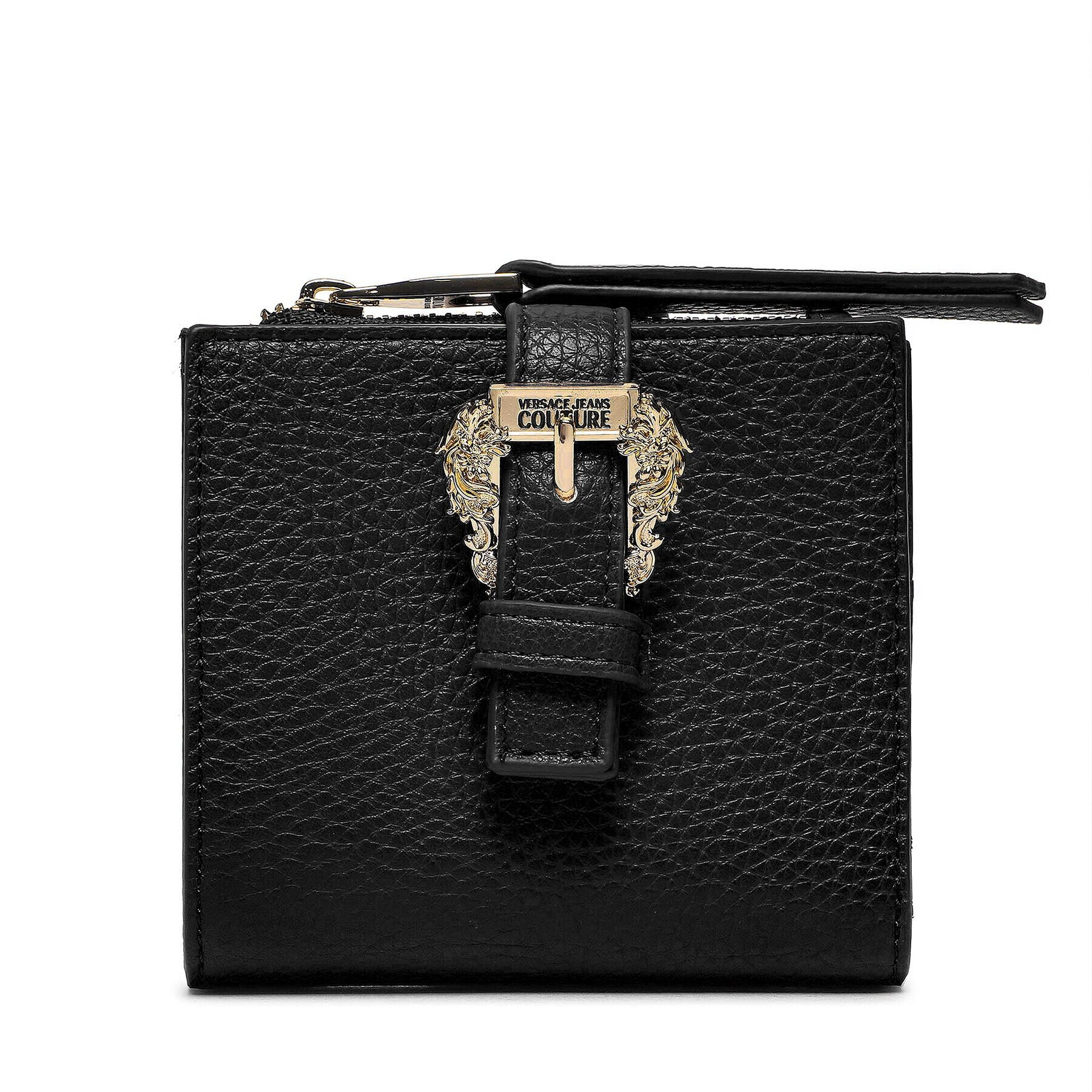 Versace Jeans Couture Малък дамски портфейл 74VA5PF2 Черен - Pepit.bg