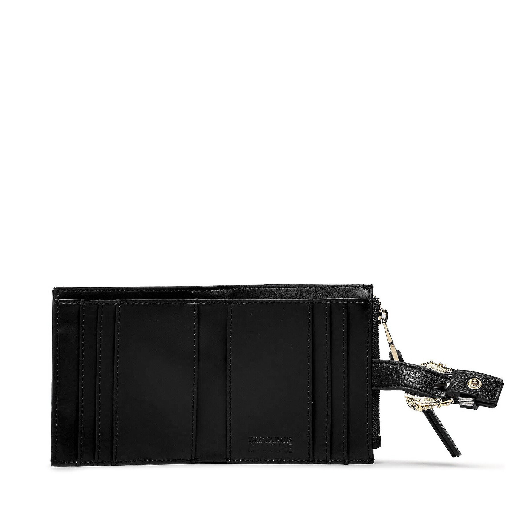 Versace Jeans Couture Малък дамски портфейл 74VA5PF2 Черен - Pepit.bg