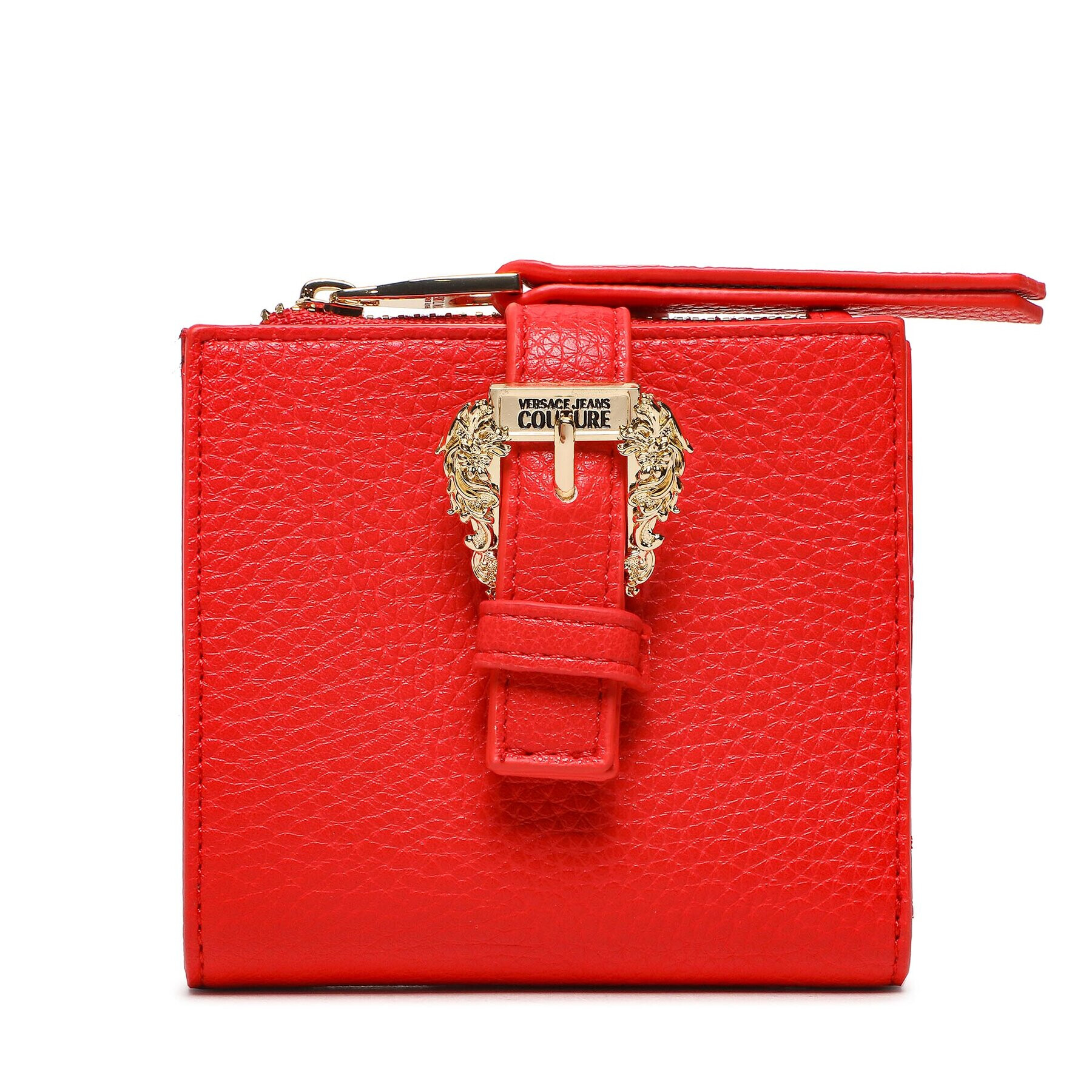 Versace Jeans Couture Малък дамски портфейл 74VA5PF2 Червен - Pepit.bg