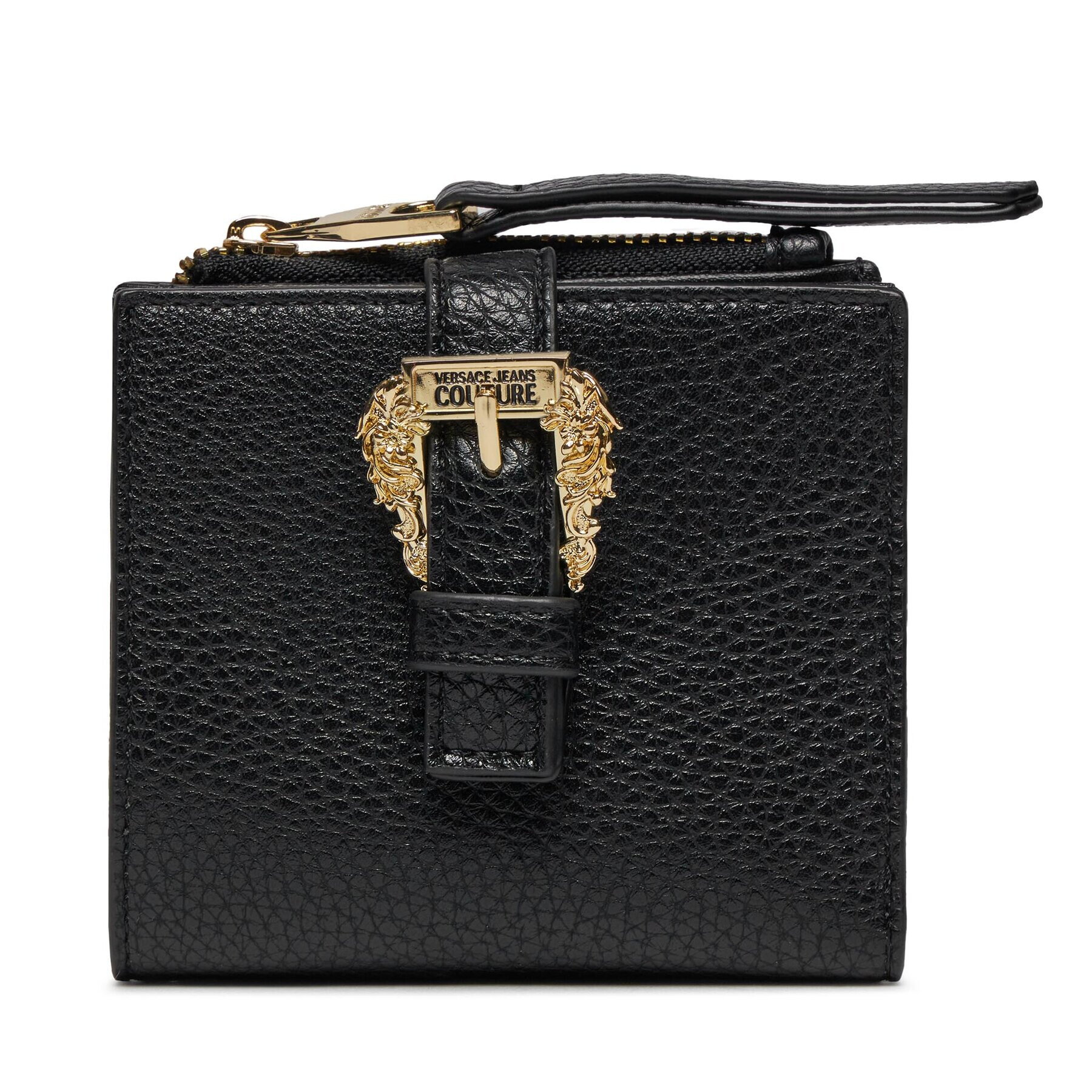 Versace Jeans Couture Малък дамски портфейл 75VA5PF2 Черен - Pepit.bg