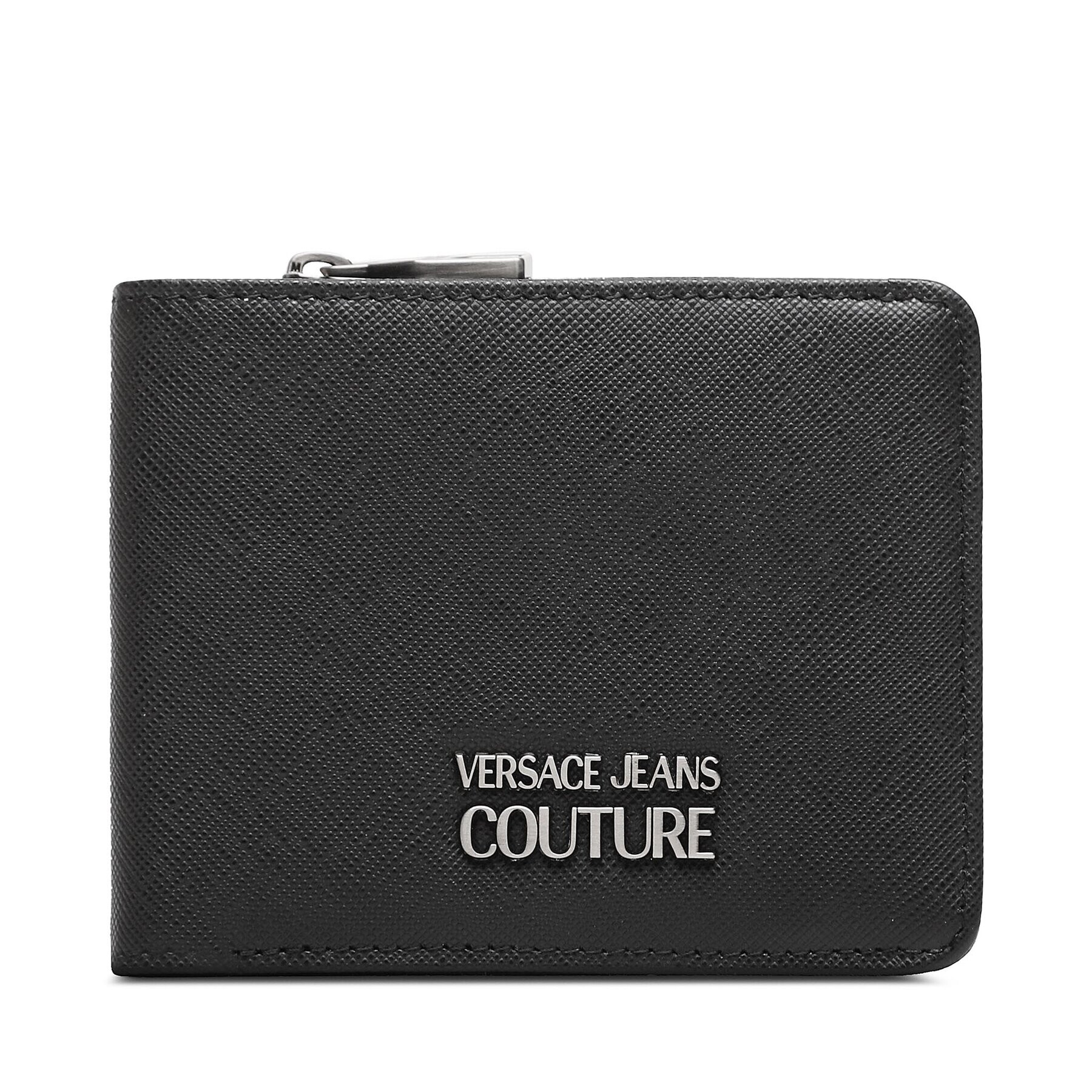 Versace Jeans Couture Малък мъжки портфейл 74YA5PA4 Черен - Pepit.bg