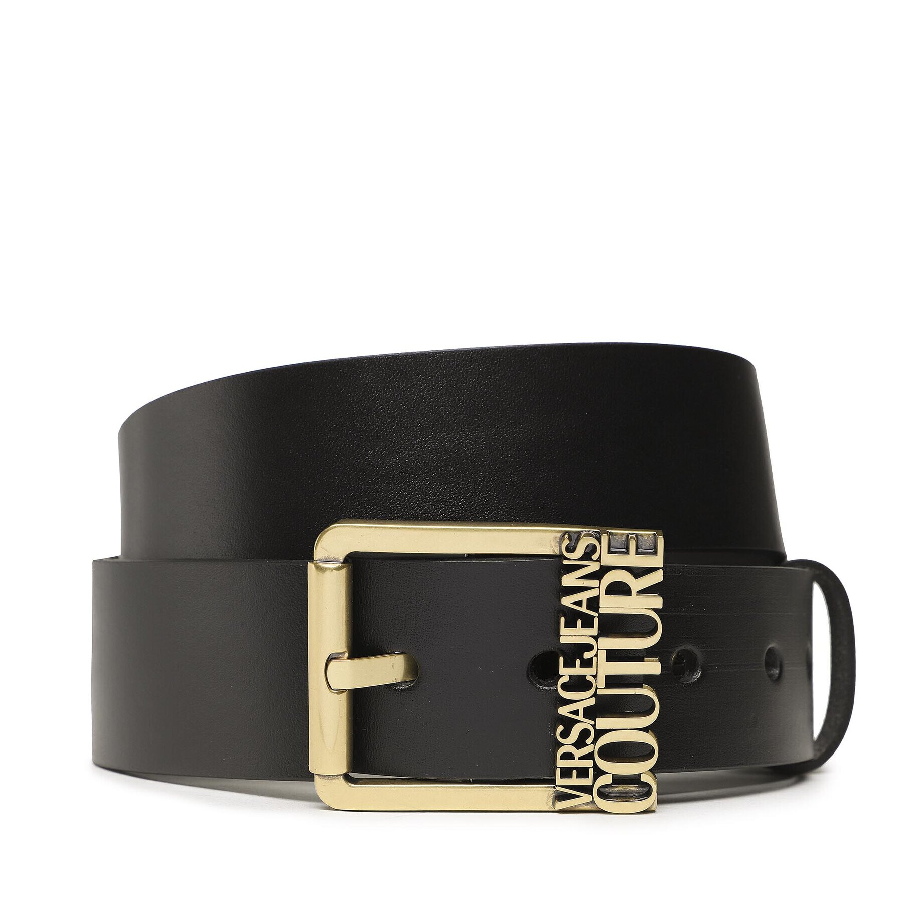 Versace Jeans Couture Мъжки колан 74YA6F13 Черен - Pepit.bg