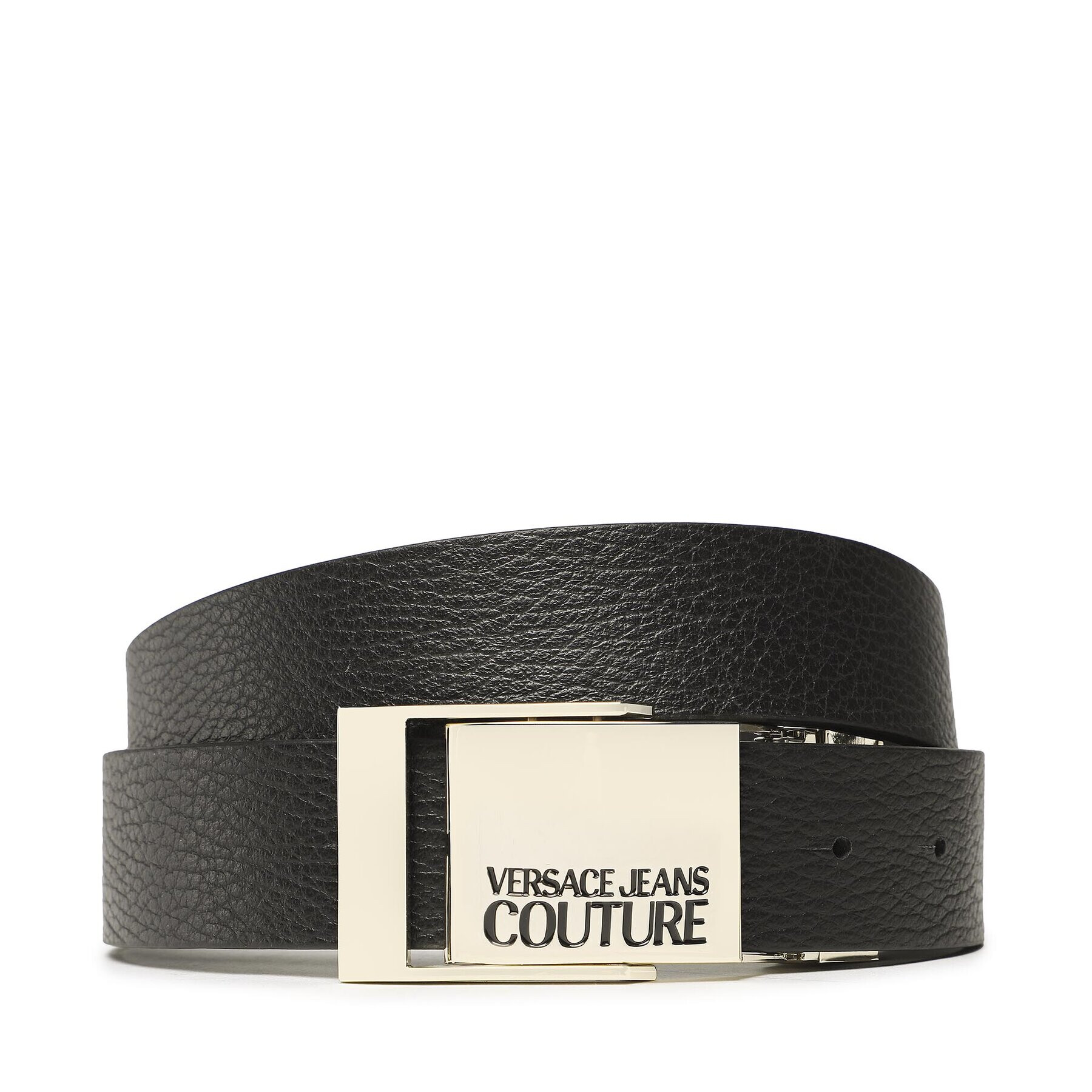 Versace Jeans Couture Мъжки колан 74YA6F50 Черен - Pepit.bg