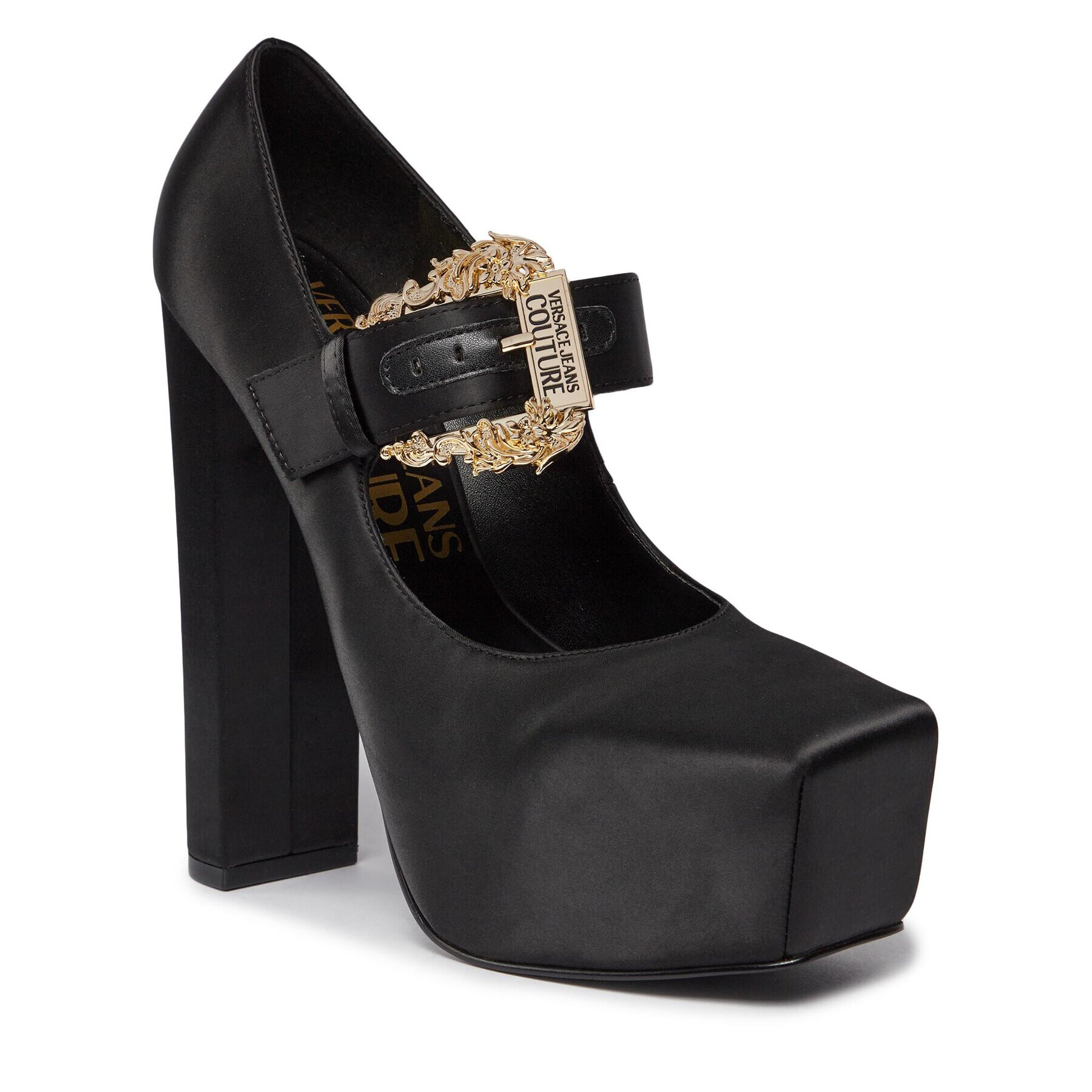 Versace Jeans Couture Обувки 75VA3S03 Черен - Pepit.bg