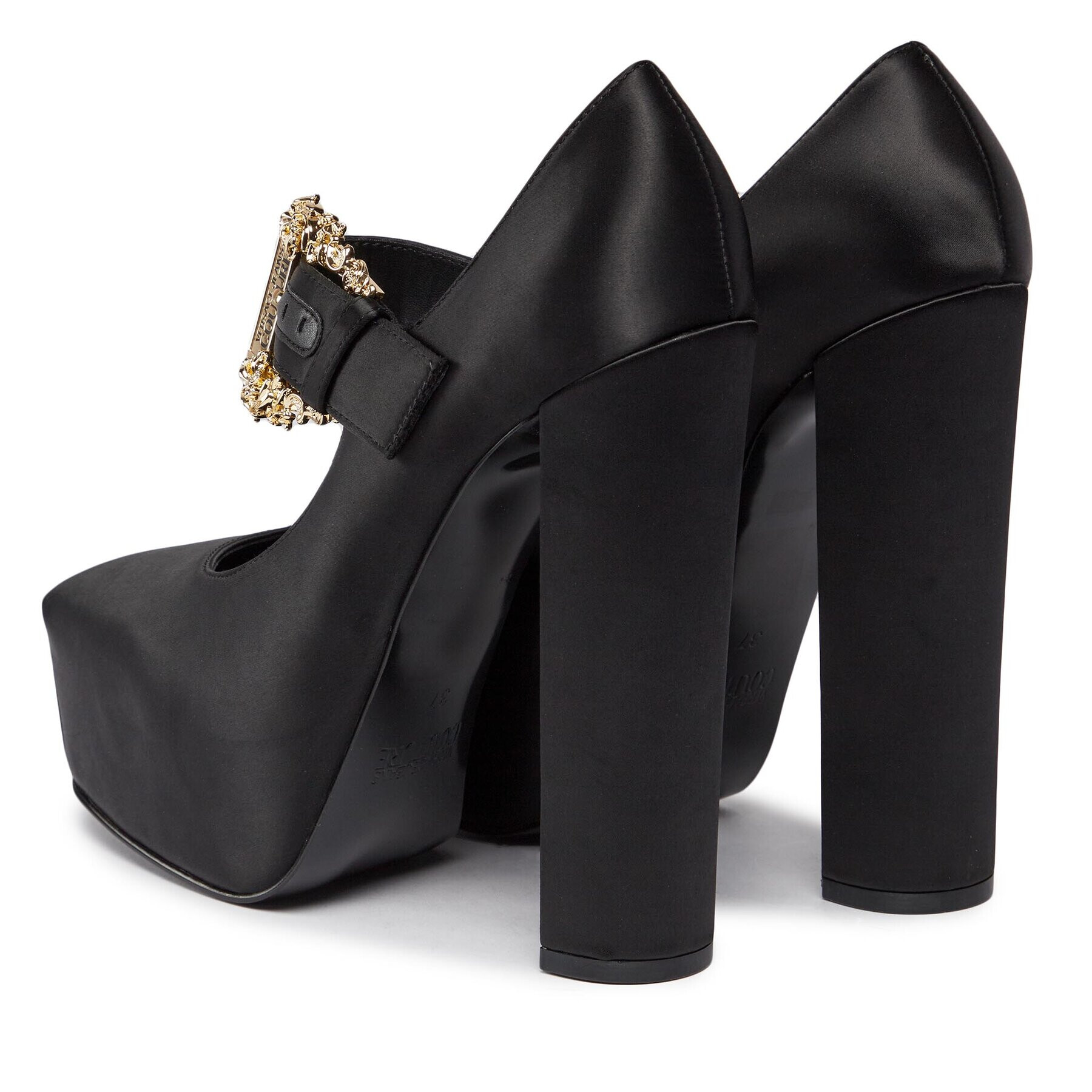 Versace Jeans Couture Обувки 75VA3S03 Черен - Pepit.bg
