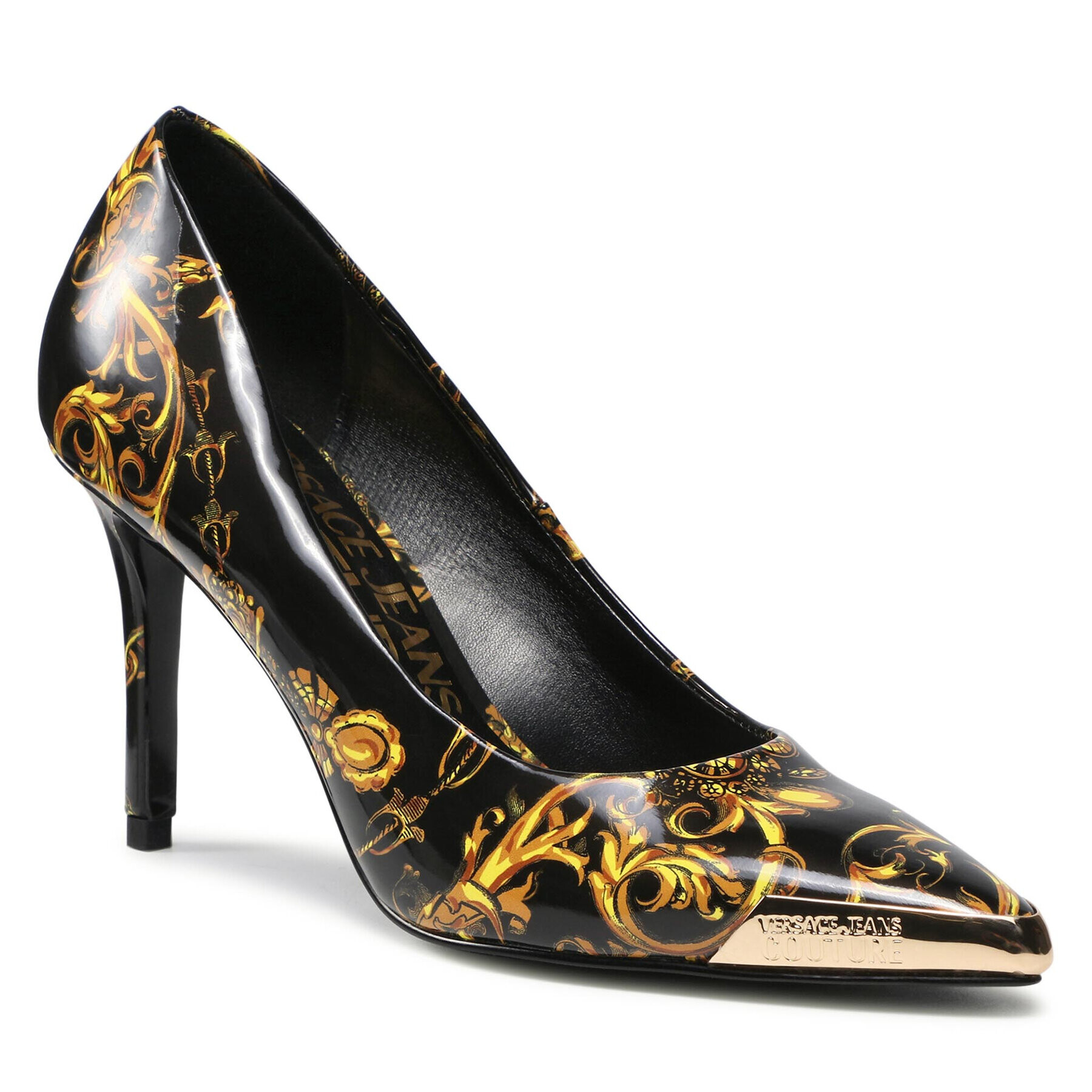 Versace Jeans Couture Обувки на ток 71VA3S50 Черен - Pepit.bg