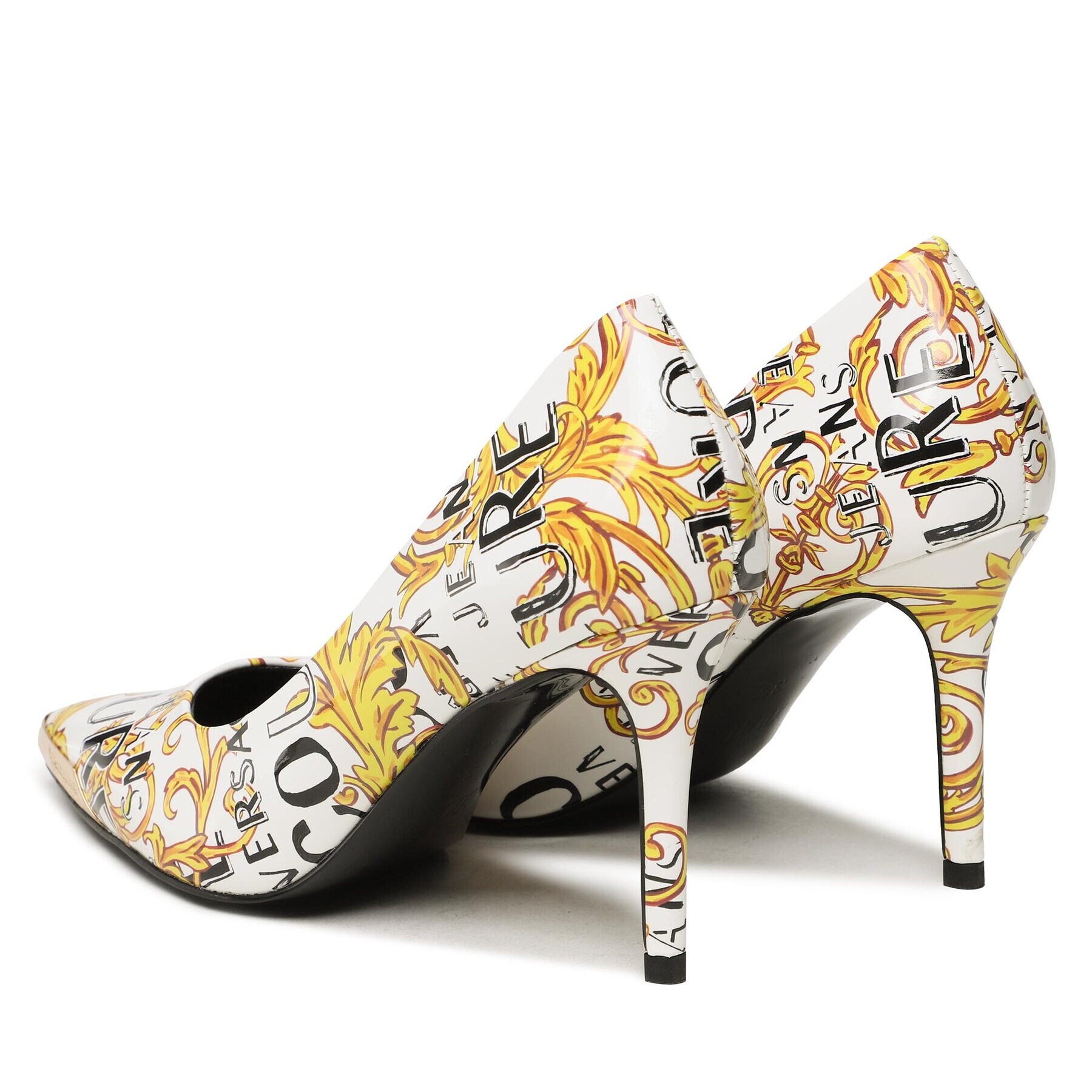 Versace Jeans Couture Обувки на ток 74VA3S50 Бял - Pepit.bg