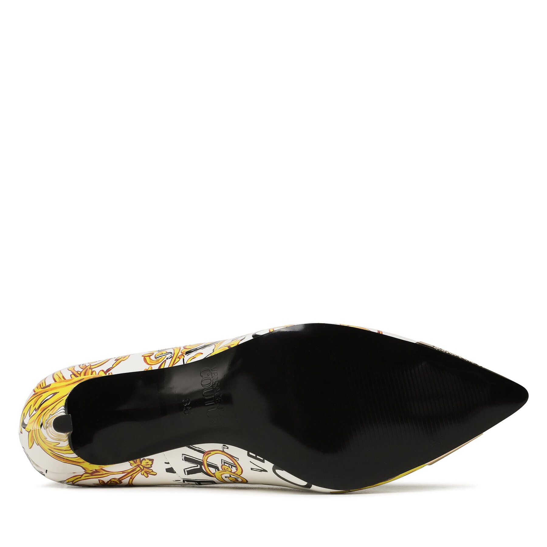 Versace Jeans Couture Обувки на ток 74VA3S50 Бял - Pepit.bg
