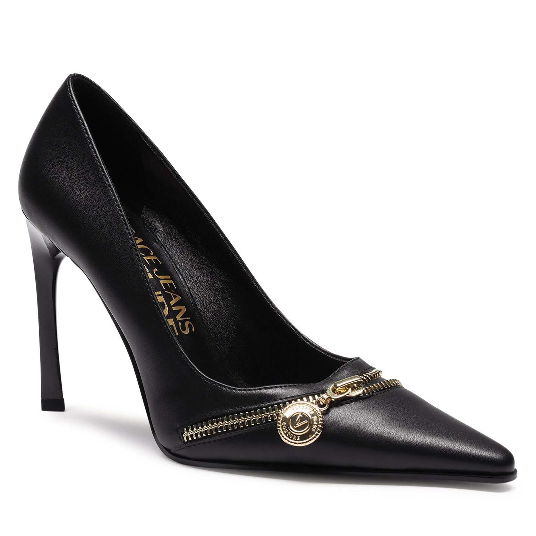 Versace Jeans Couture Обувки на ток 75VA3S27 Черен - Pepit.bg