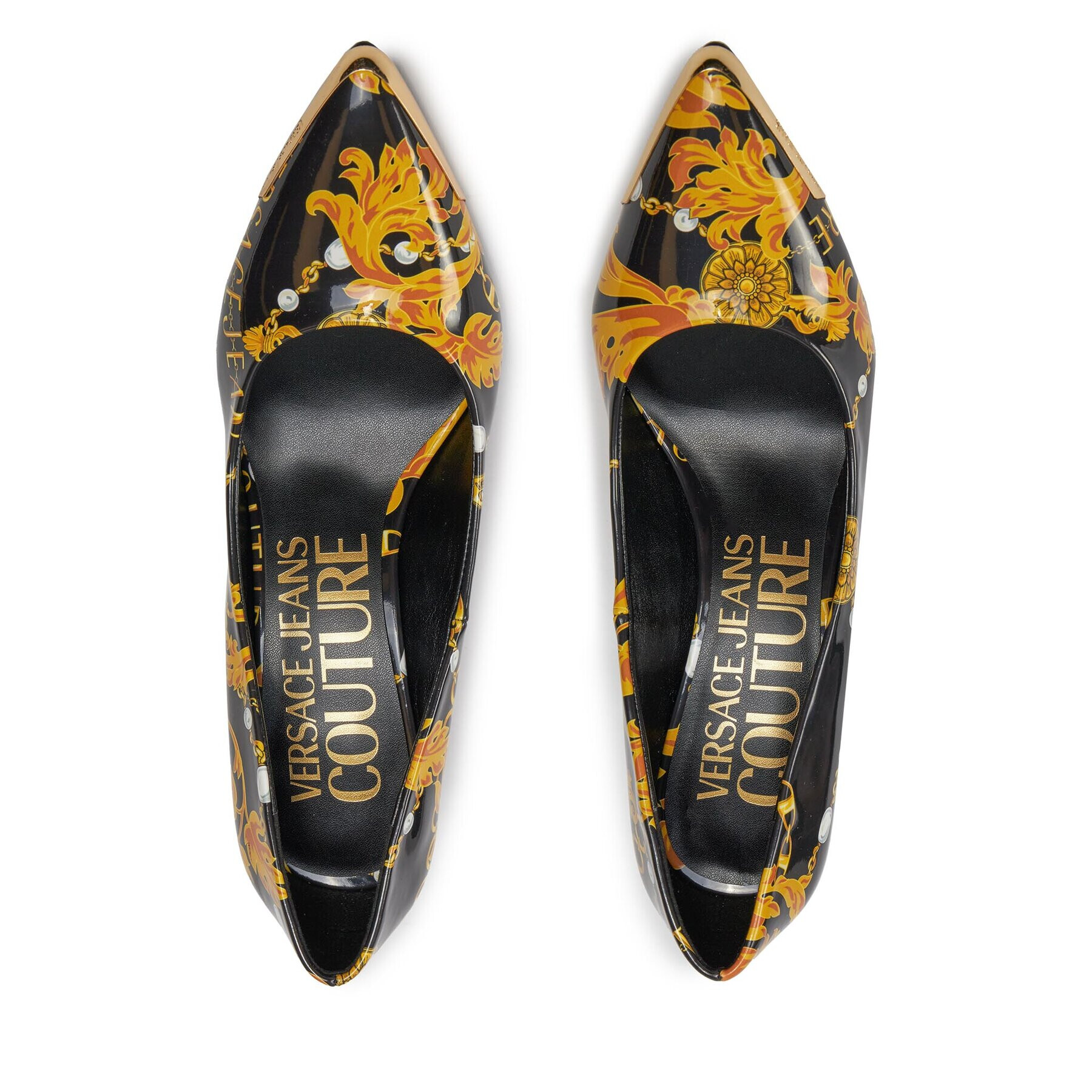 Versace Jeans Couture Обувки на ток 75VA3S50 Черен - Pepit.bg