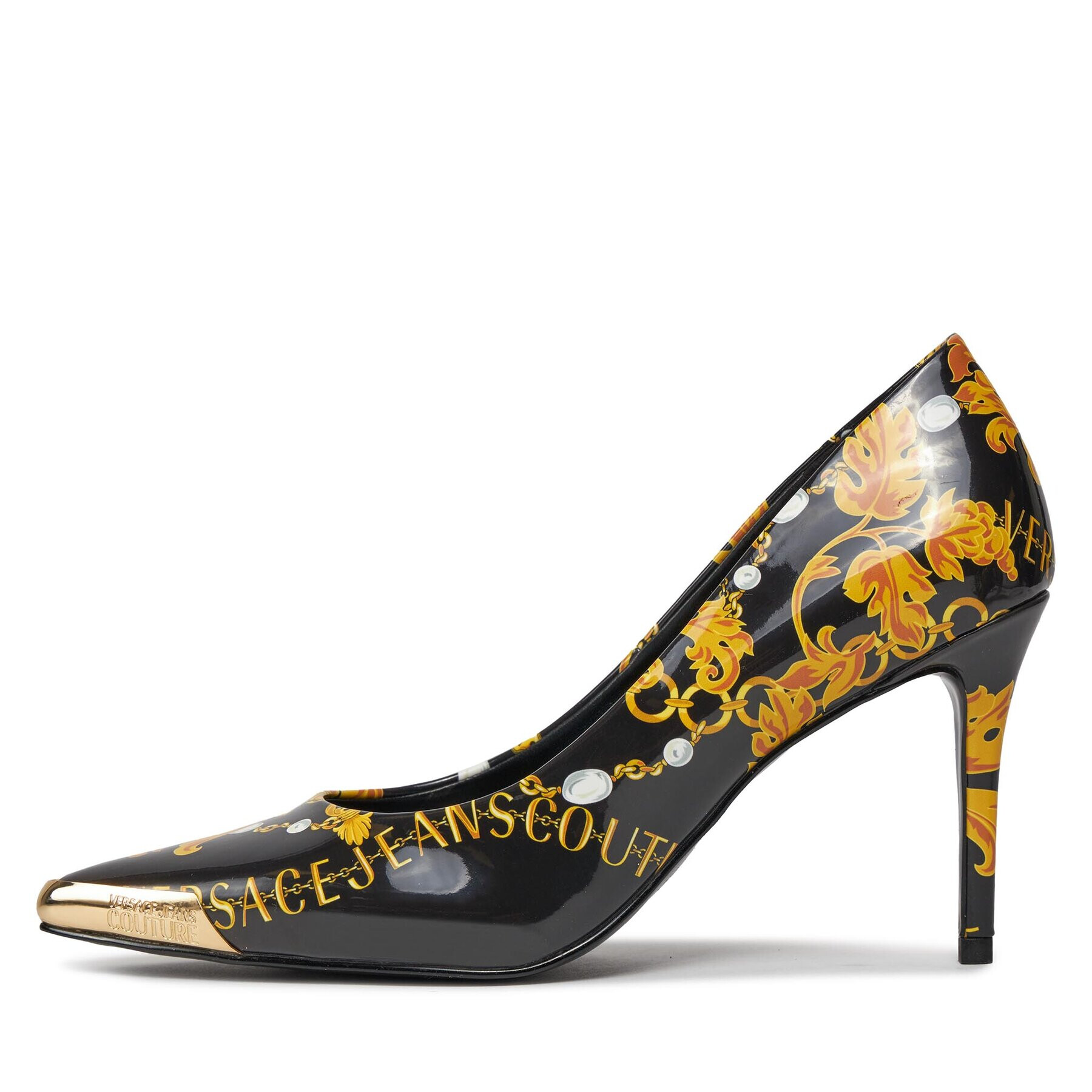 Versace Jeans Couture Обувки на ток 75VA3S50 Черен - Pepit.bg