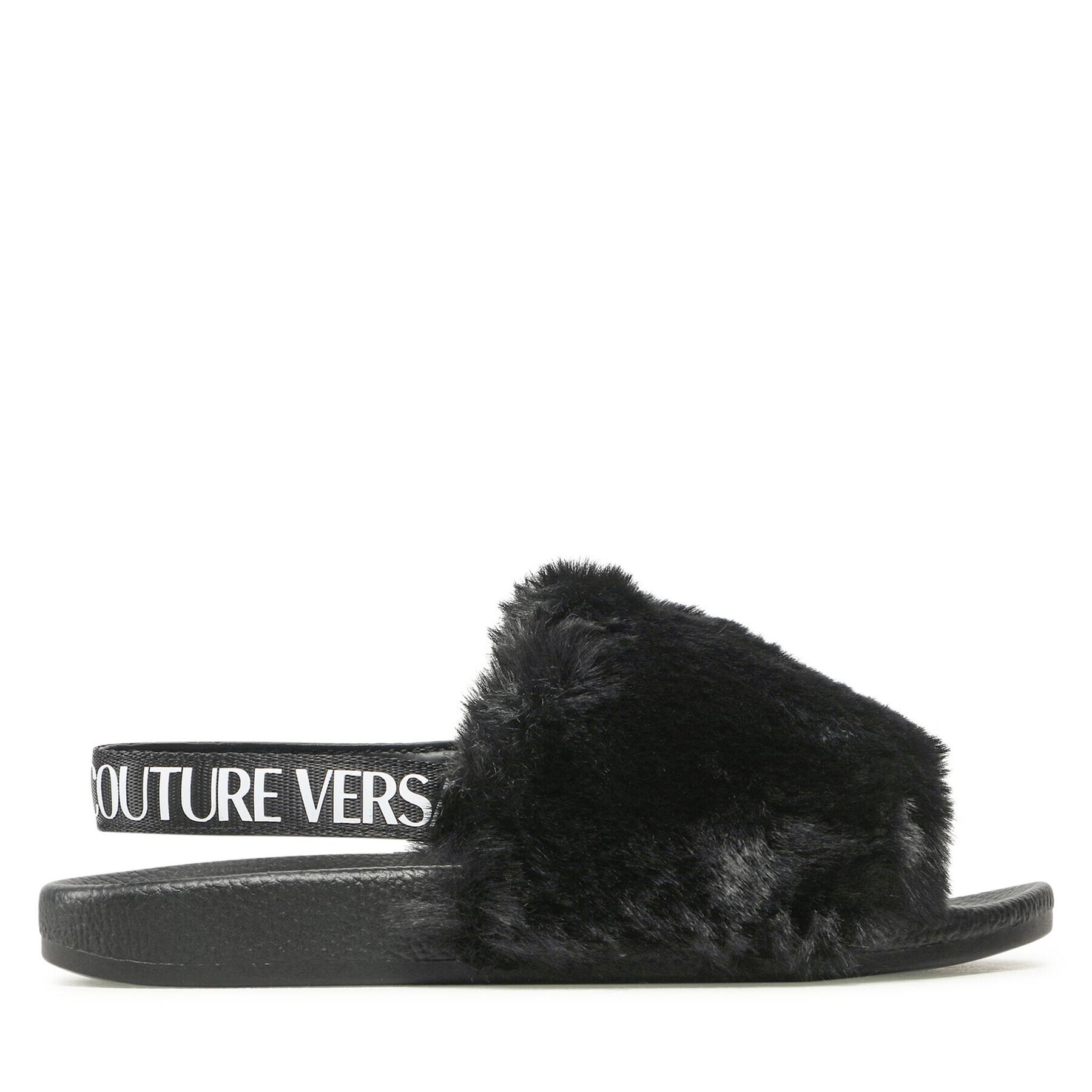 Versace Jeans Couture Пантофи 73VA3SQ6 Черен - Pepit.bg