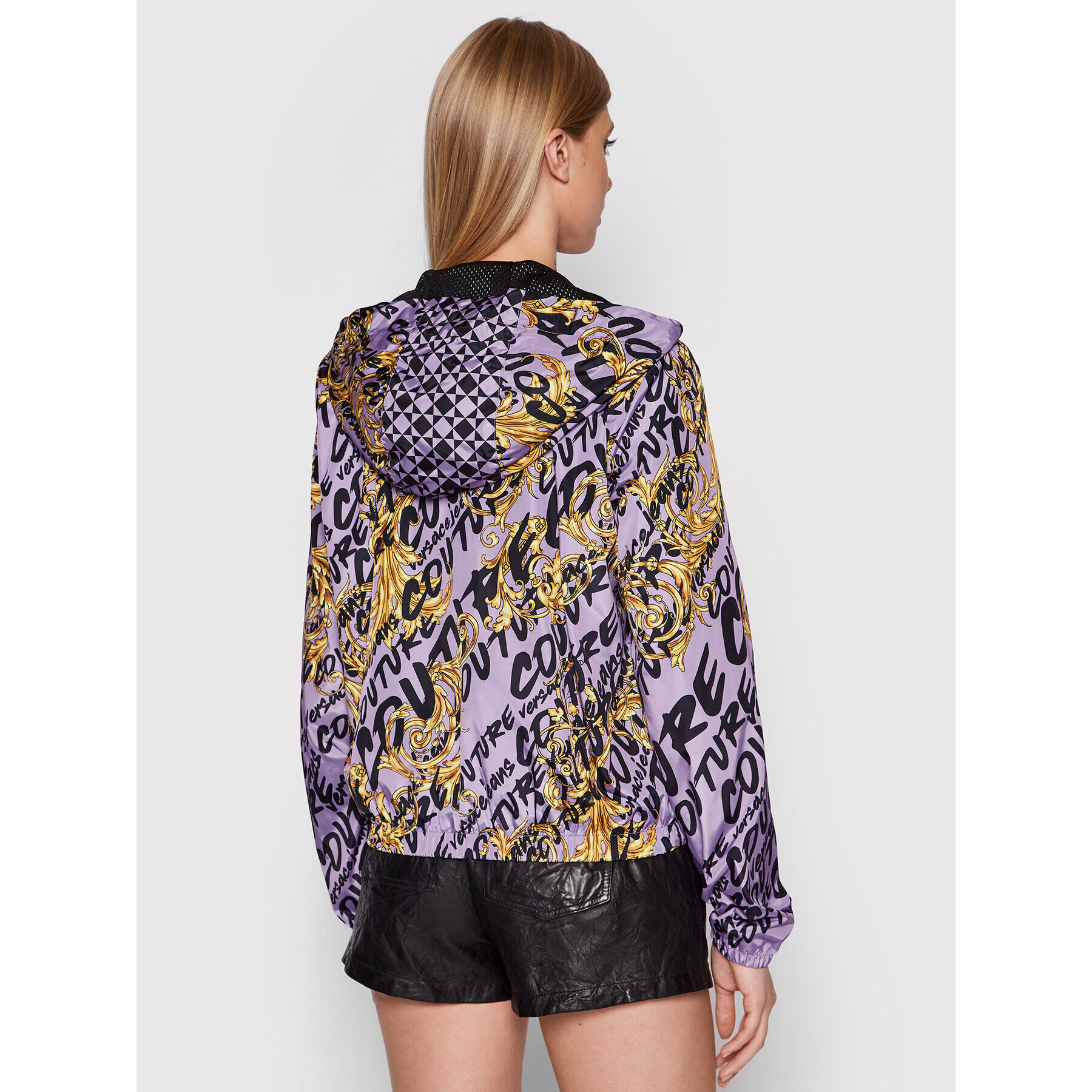 Versace Jeans Couture Преходно яке 73HAT401 Виолетов Regular Fit - Pepit.bg