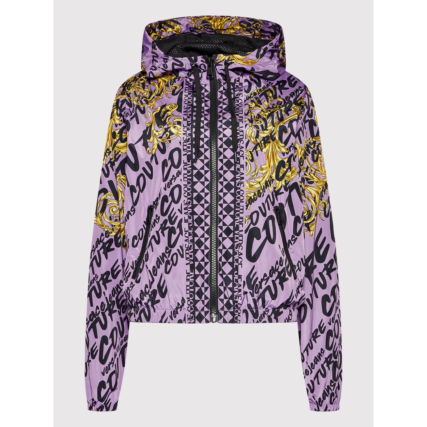 Versace Jeans Couture Преходно яке 73HAT401 Виолетов Regular Fit - Pepit.bg