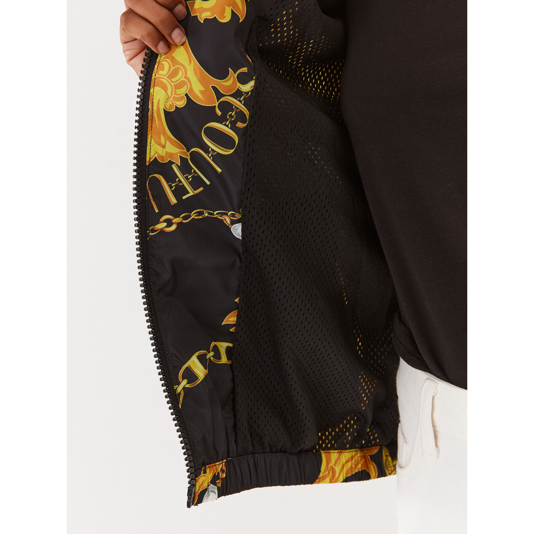 Versace Jeans Couture Преходно яке 75HAS401 Черен Regular Fit - Pepit.bg