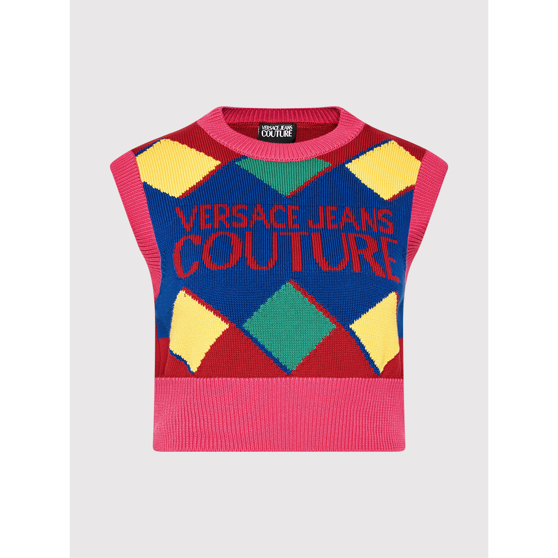 Versace Jeans Couture Пуловер 71HAF829 Цветен Regular Fit - Pepit.bg