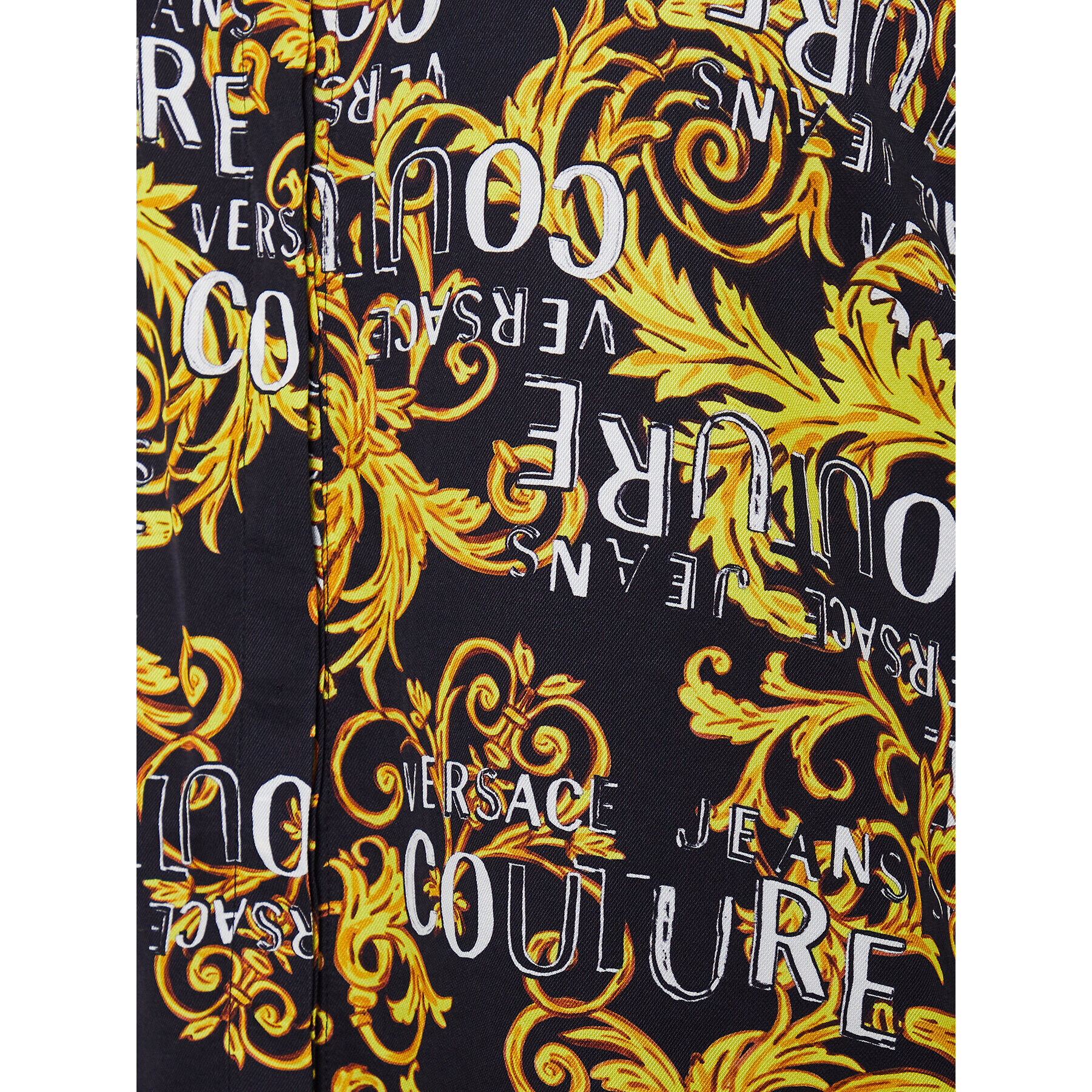 Versace Jeans Couture Риза 74HAL201 Черен Regular Fit - Pepit.bg