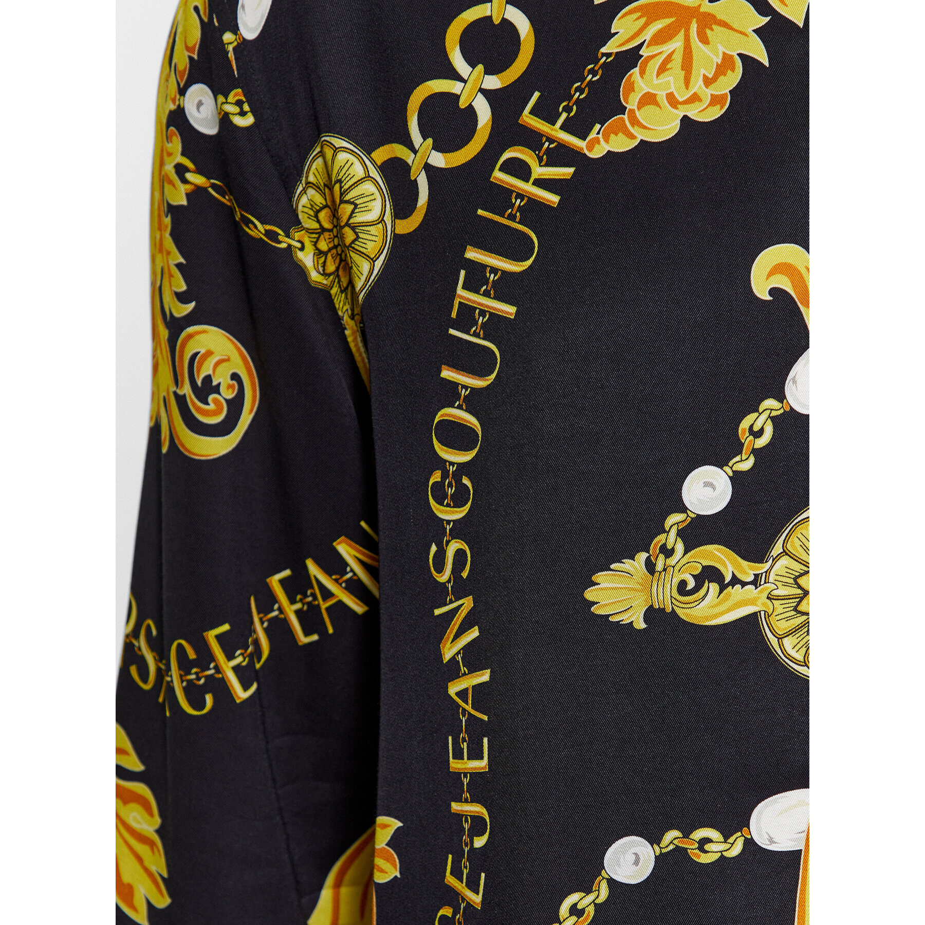 Versace Jeans Couture Риза 75GAL2R0 Черен Regular Fit - Pepit.bg