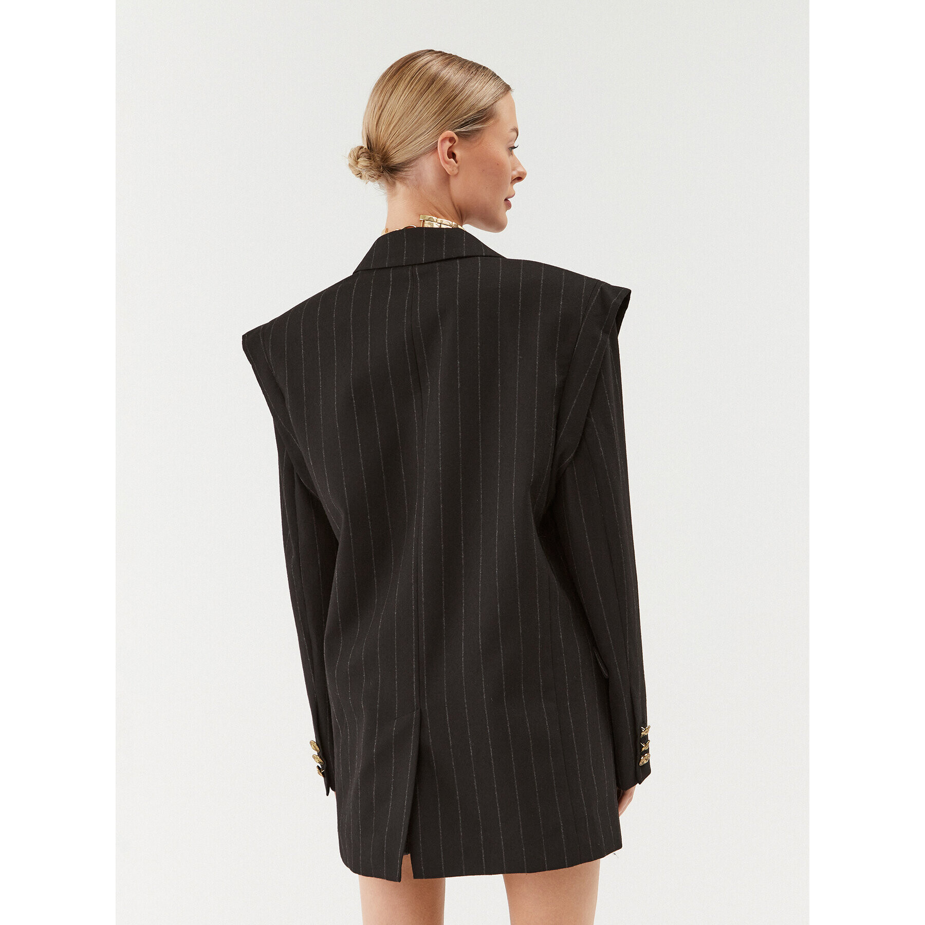 Versace Jeans Couture Сако 75HAQ700 Черен Oversize - Pepit.bg