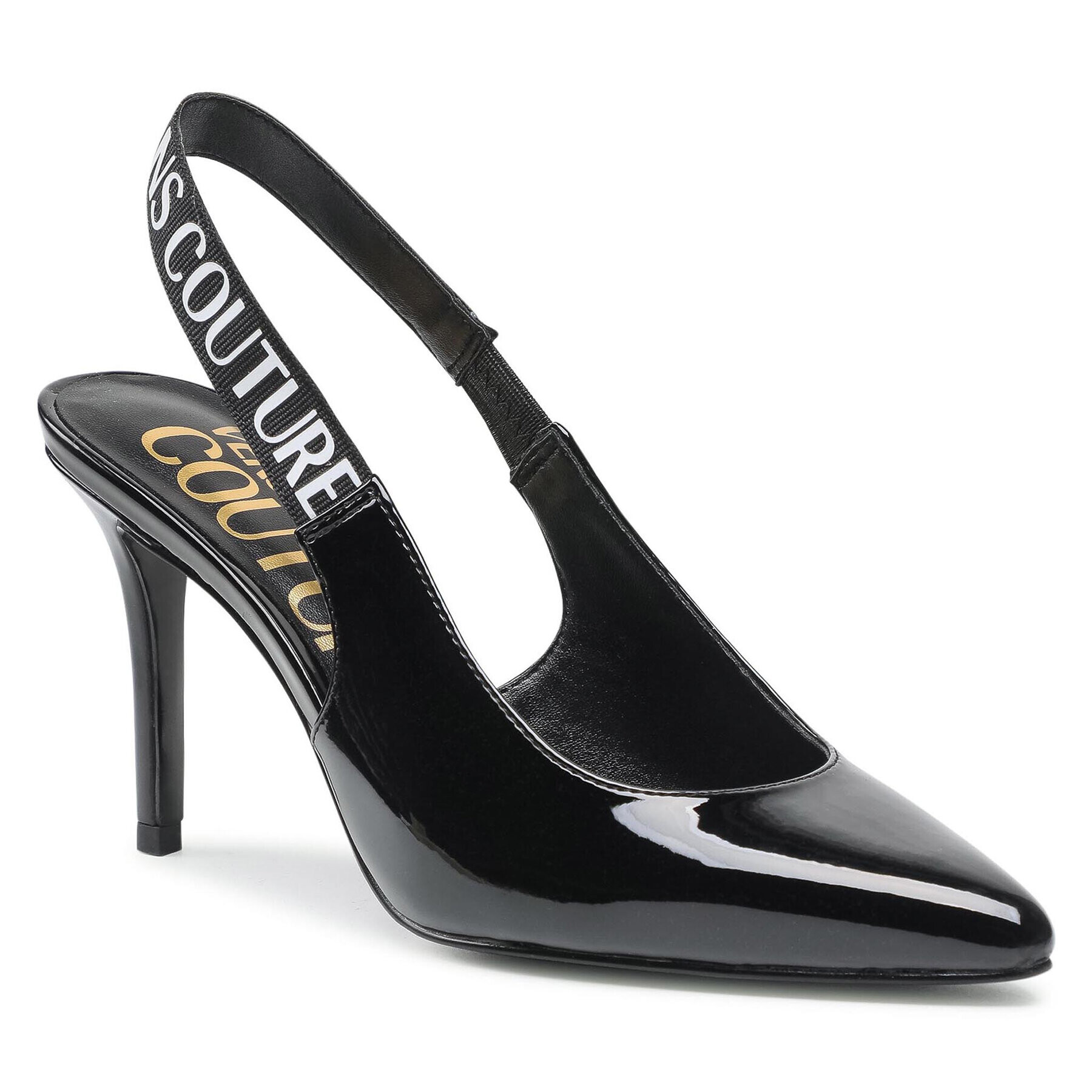 Versace Jeans Couture Сандали 71VA3S52 Черен - Pepit.bg