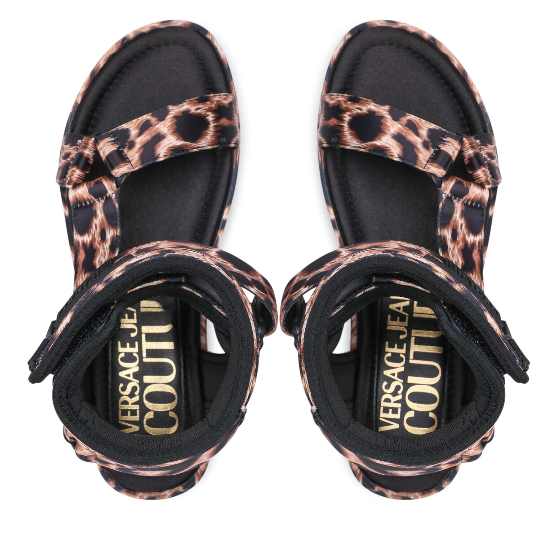Versace Jeans Couture Сандали 72VA3S09 Кафяв - Pepit.bg