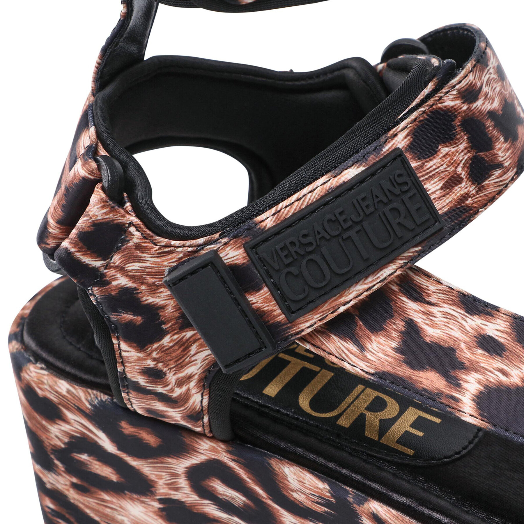 Versace Jeans Couture Сандали 72VA3S09 Кафяв - Pepit.bg