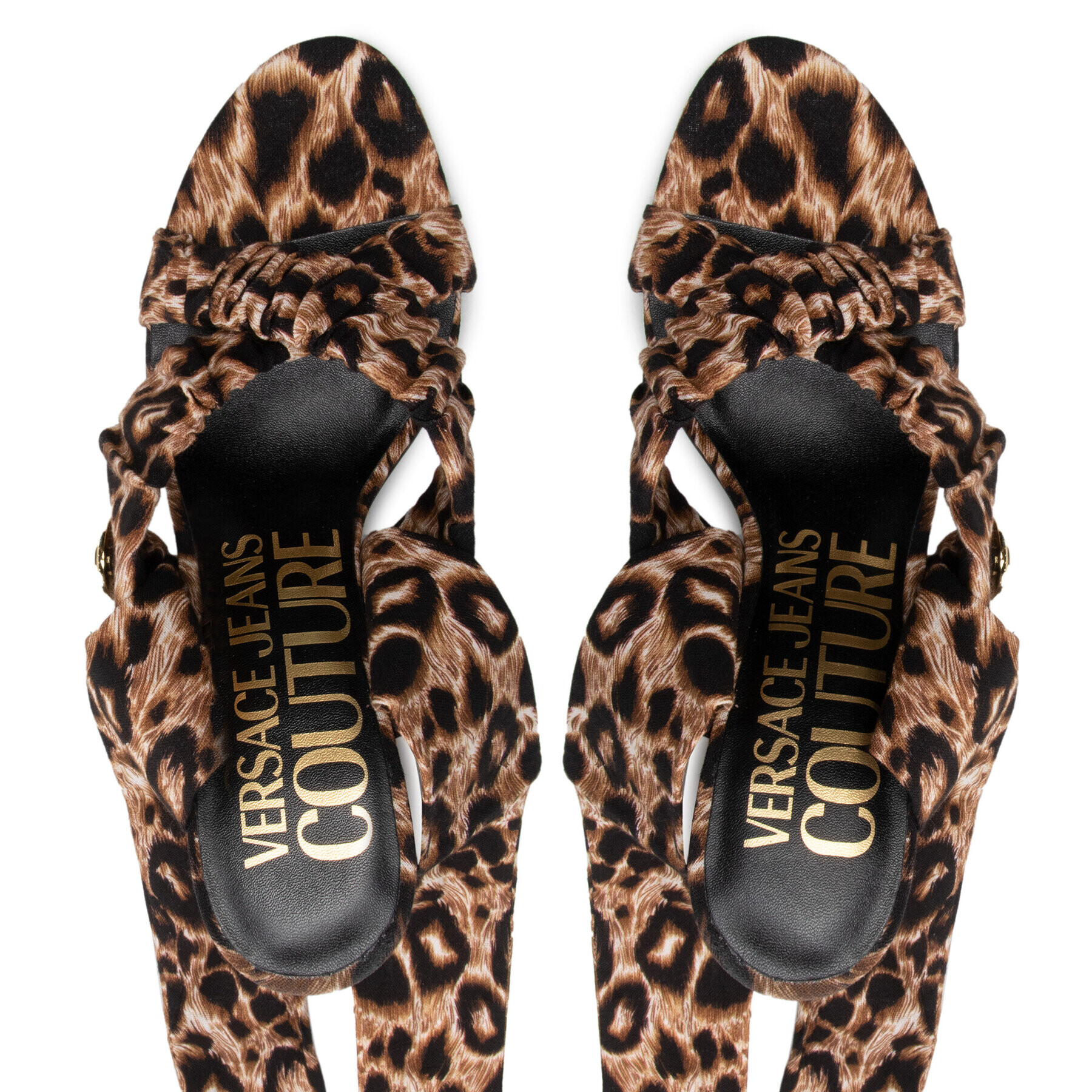 Versace Jeans Couture Сандали 72VA3S10 Кафяв - Pepit.bg