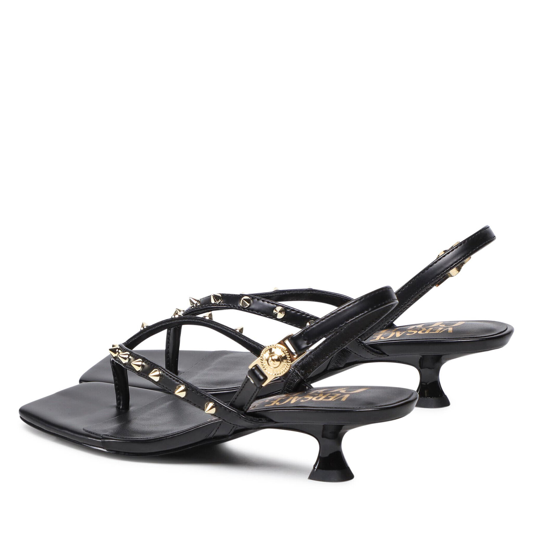 Versace Jeans Couture Сандали 72VA3S41 Черен - Pepit.bg