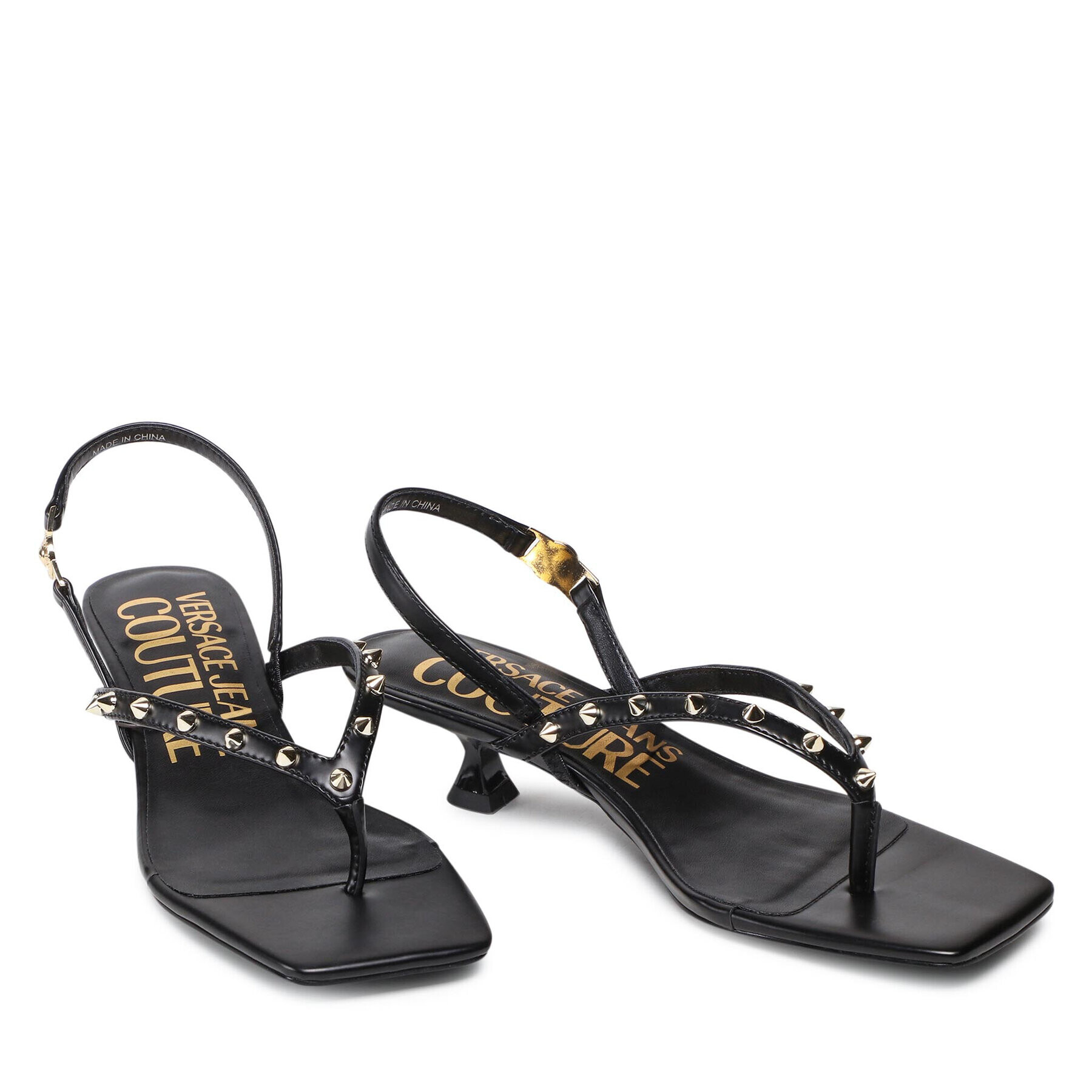 Versace Jeans Couture Сандали 72VA3S41 Черен - Pepit.bg