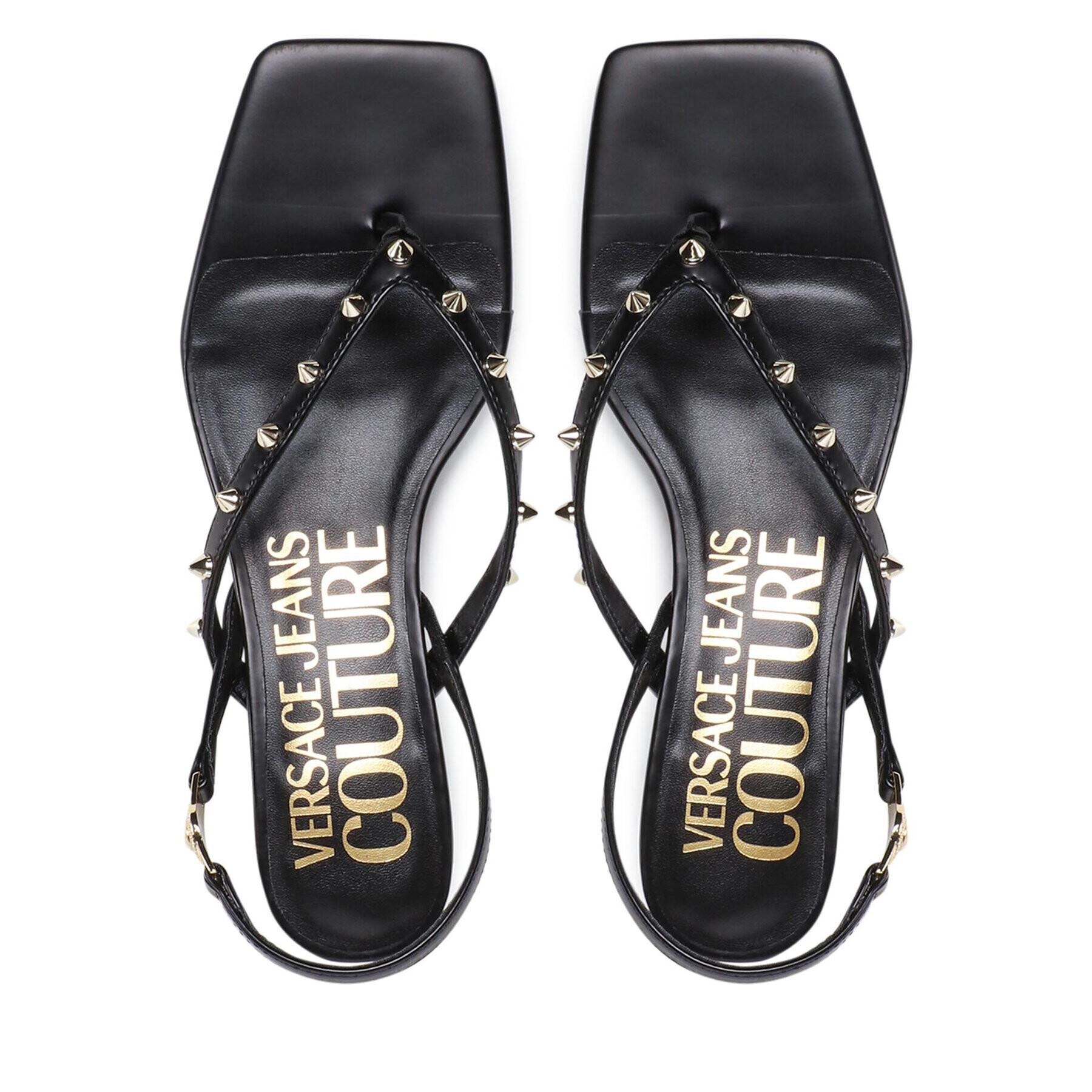Versace Jeans Couture Сандали 72VA3S41 Черен - Pepit.bg