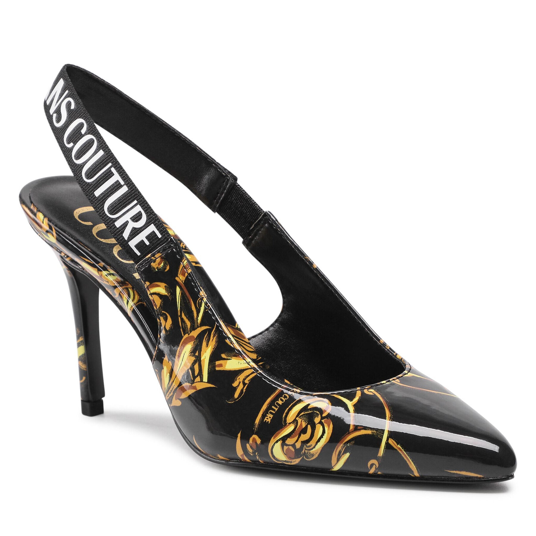 Versace Jeans Couture Сандали 72VA3S52 Черен - Pepit.bg