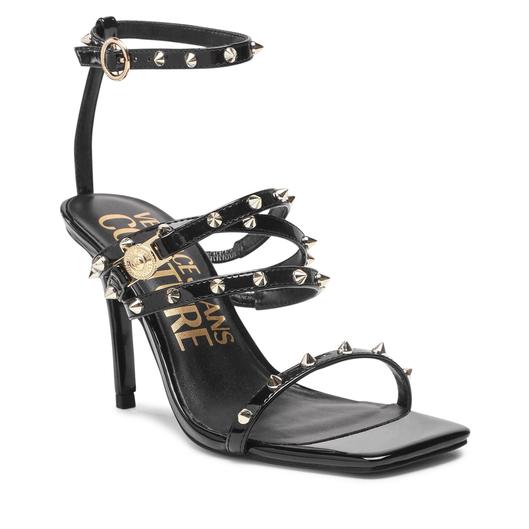 Versace Jeans Couture Сандали 72VA3S72 Черен - Pepit.bg