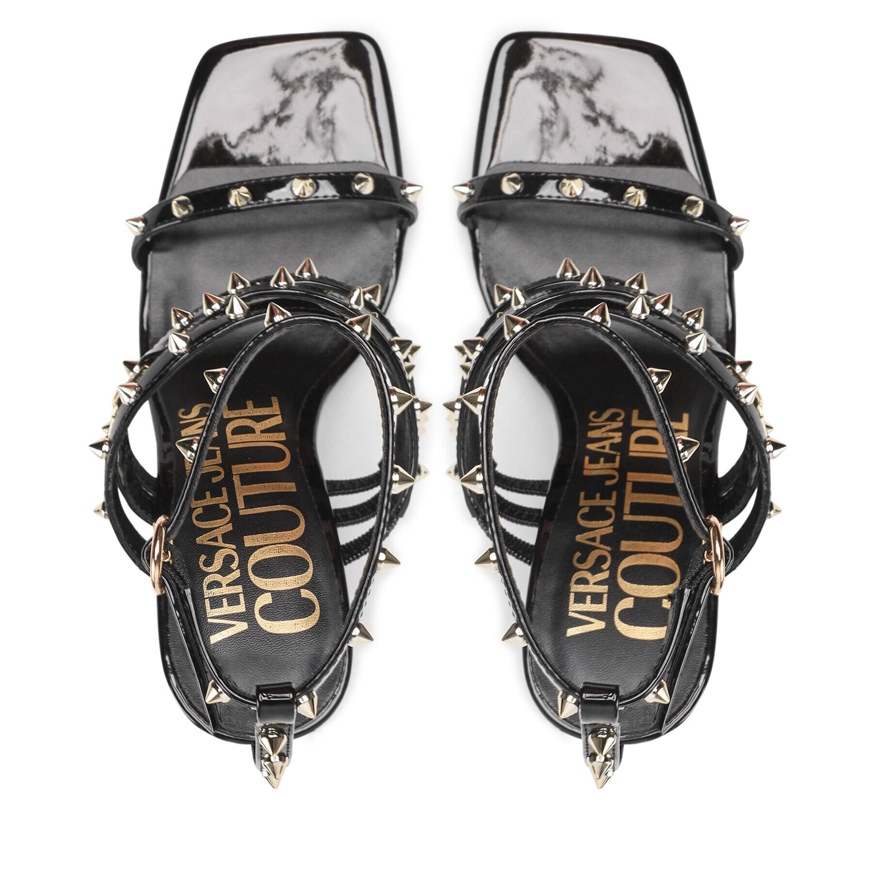 Versace Jeans Couture Сандали 72VA3S72 Черен - Pepit.bg