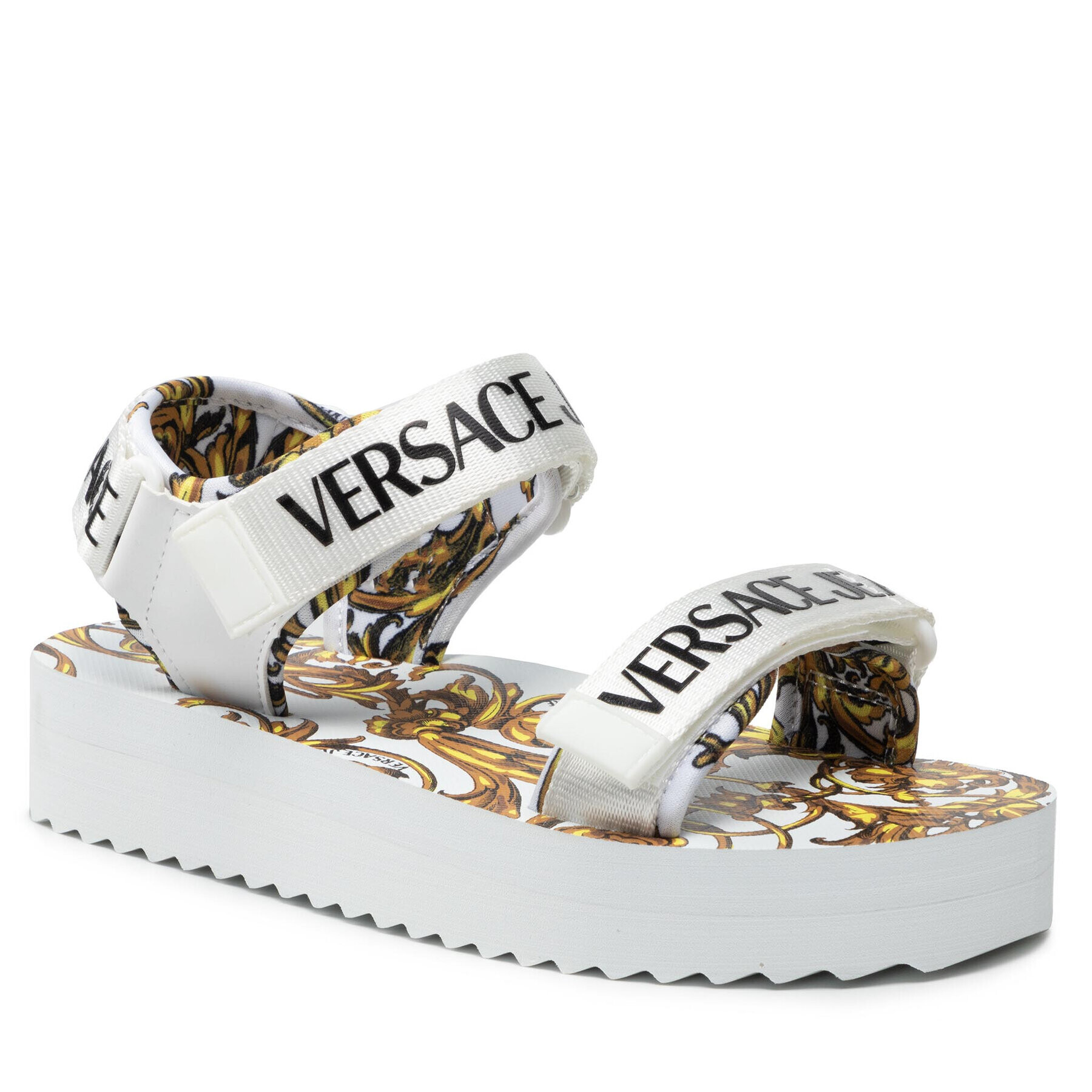 Versace Jeans Couture Сандали 72VA3SX4 Бял - Pepit.bg