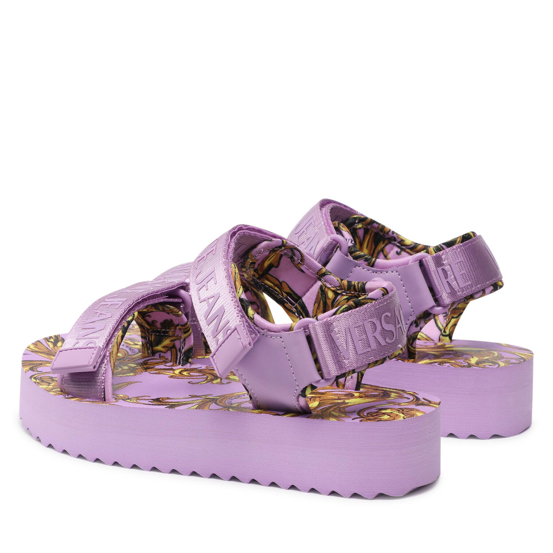 Versace Jeans Couture Сандали 72VA3SX4 Виолетов - Pepit.bg