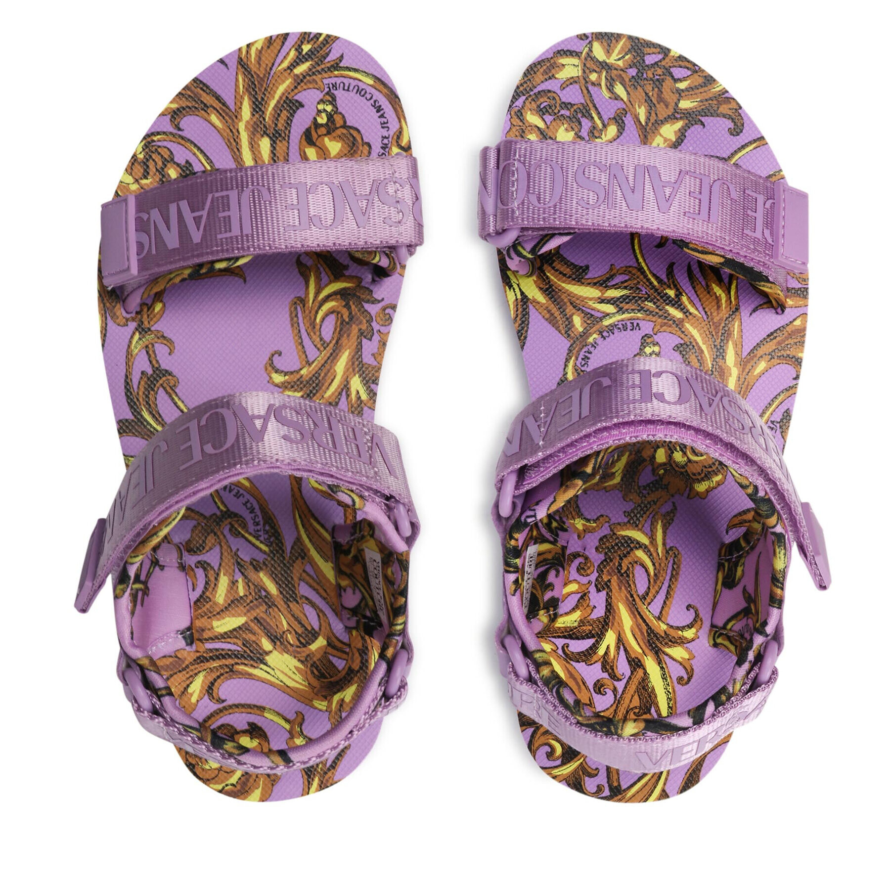 Versace Jeans Couture Сандали 72VA3SX4 Виолетов - Pepit.bg