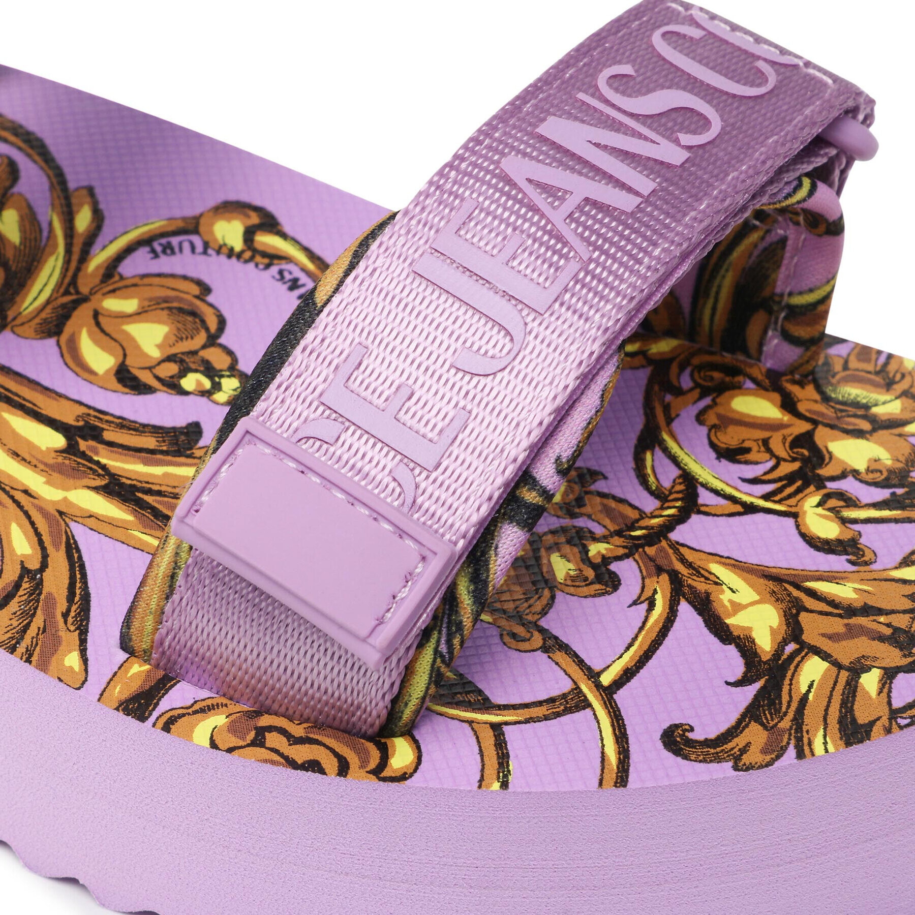 Versace Jeans Couture Сандали 72VA3SX4 Виолетов - Pepit.bg