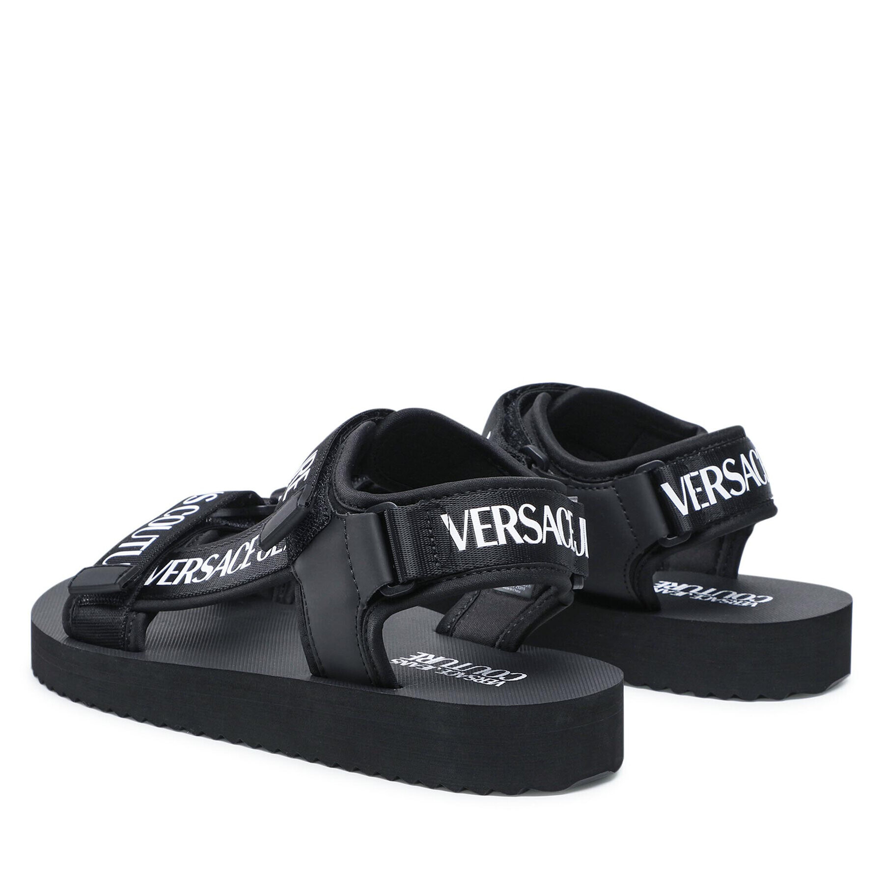 Versace Jeans Couture Сандали 72YA3SY1 Черен - Pepit.bg