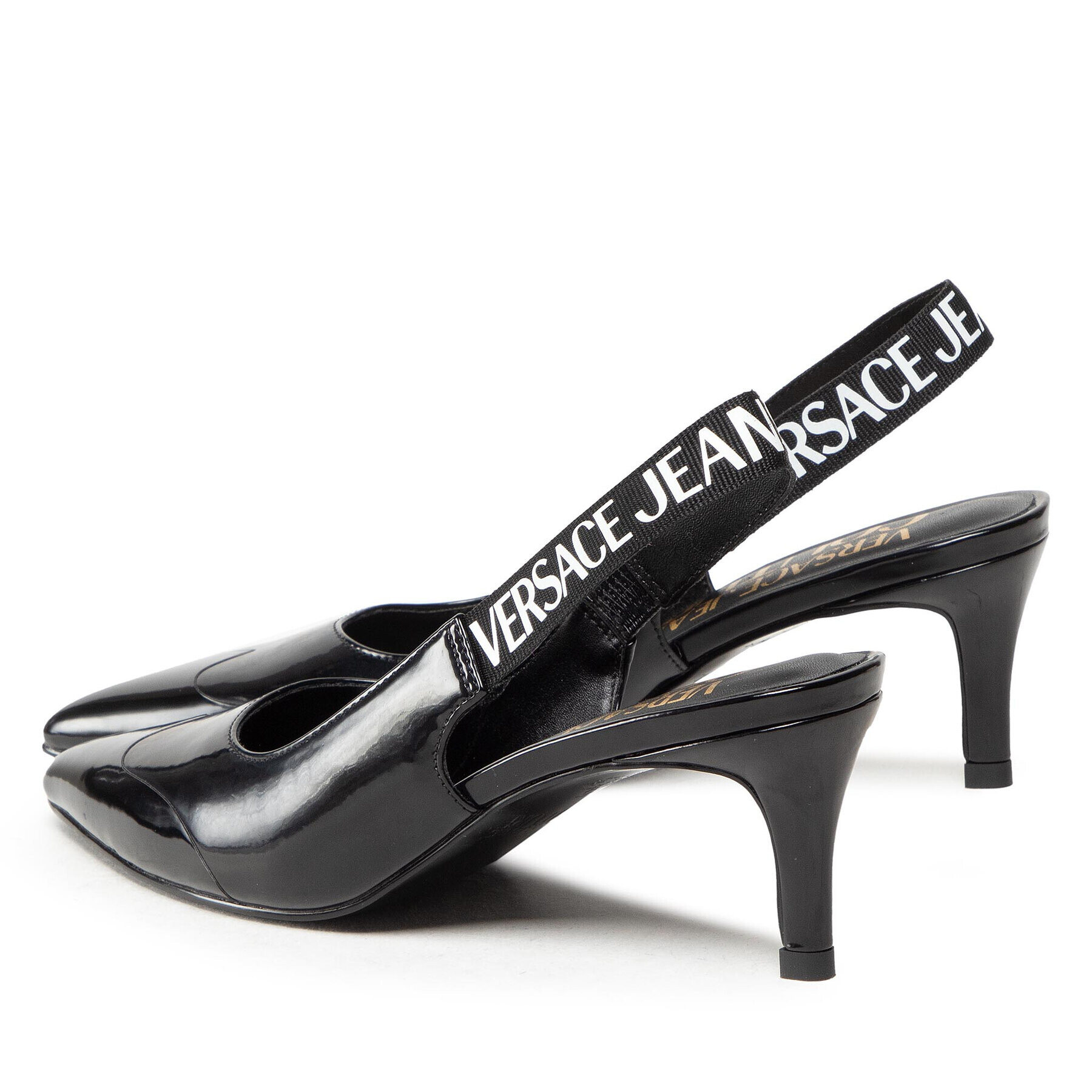 Versace Jeans Couture Сандали 73VA3S43 Черен - Pepit.bg